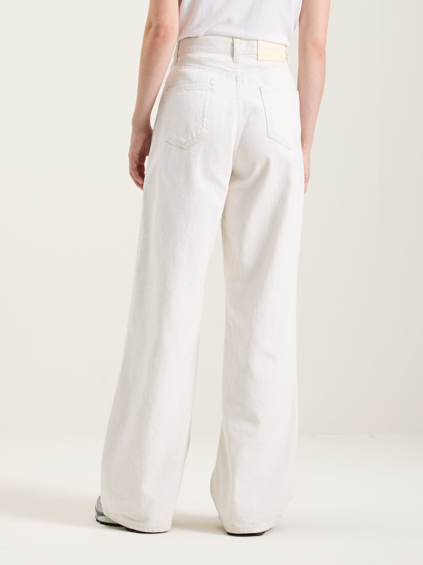 Parthe Boyfriend Jeans - Vintage white For Women | Bellerose