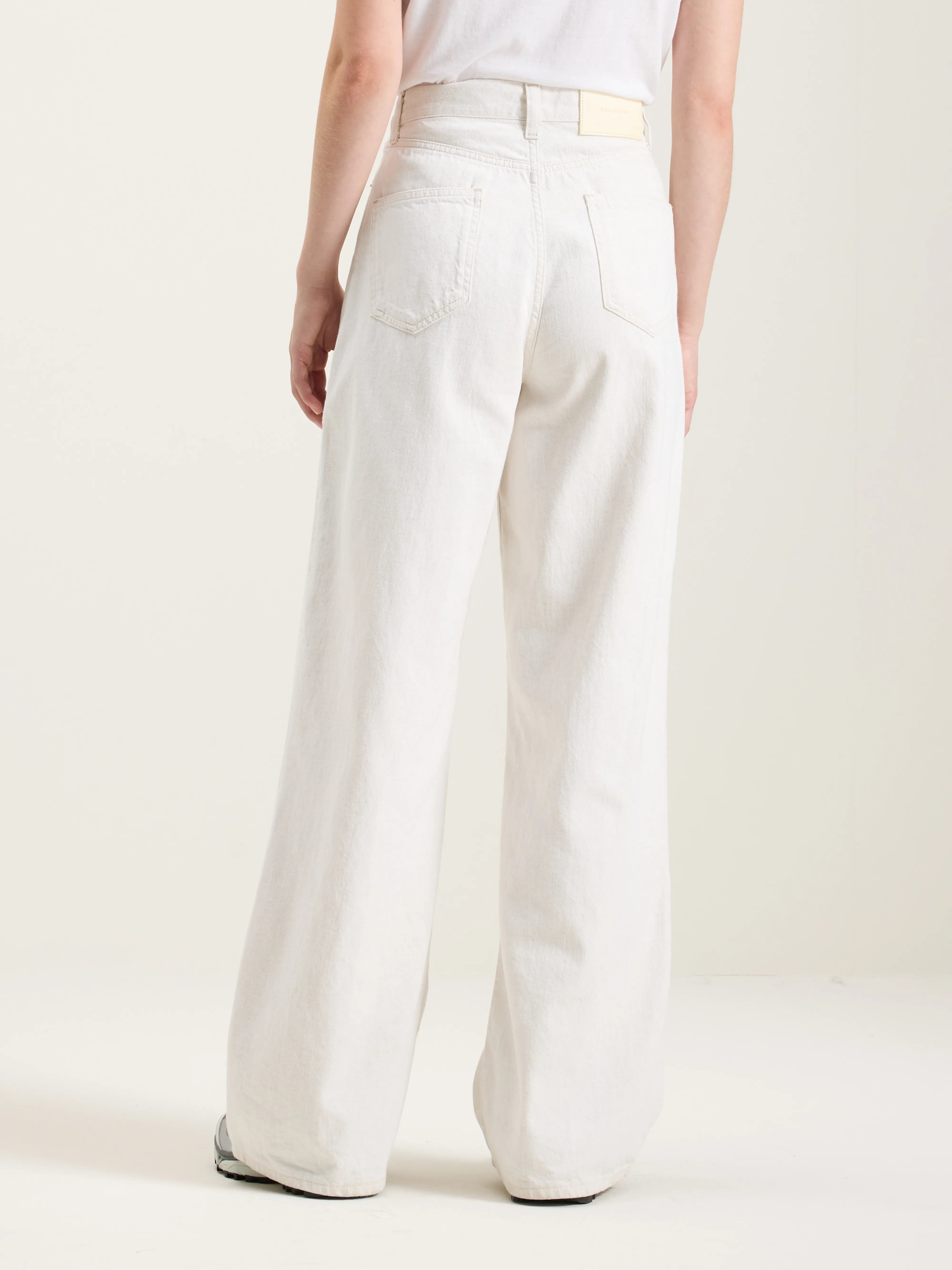 Denim N. 64 Wijde Jeans - Vintage white Voor Dames | Bellerose