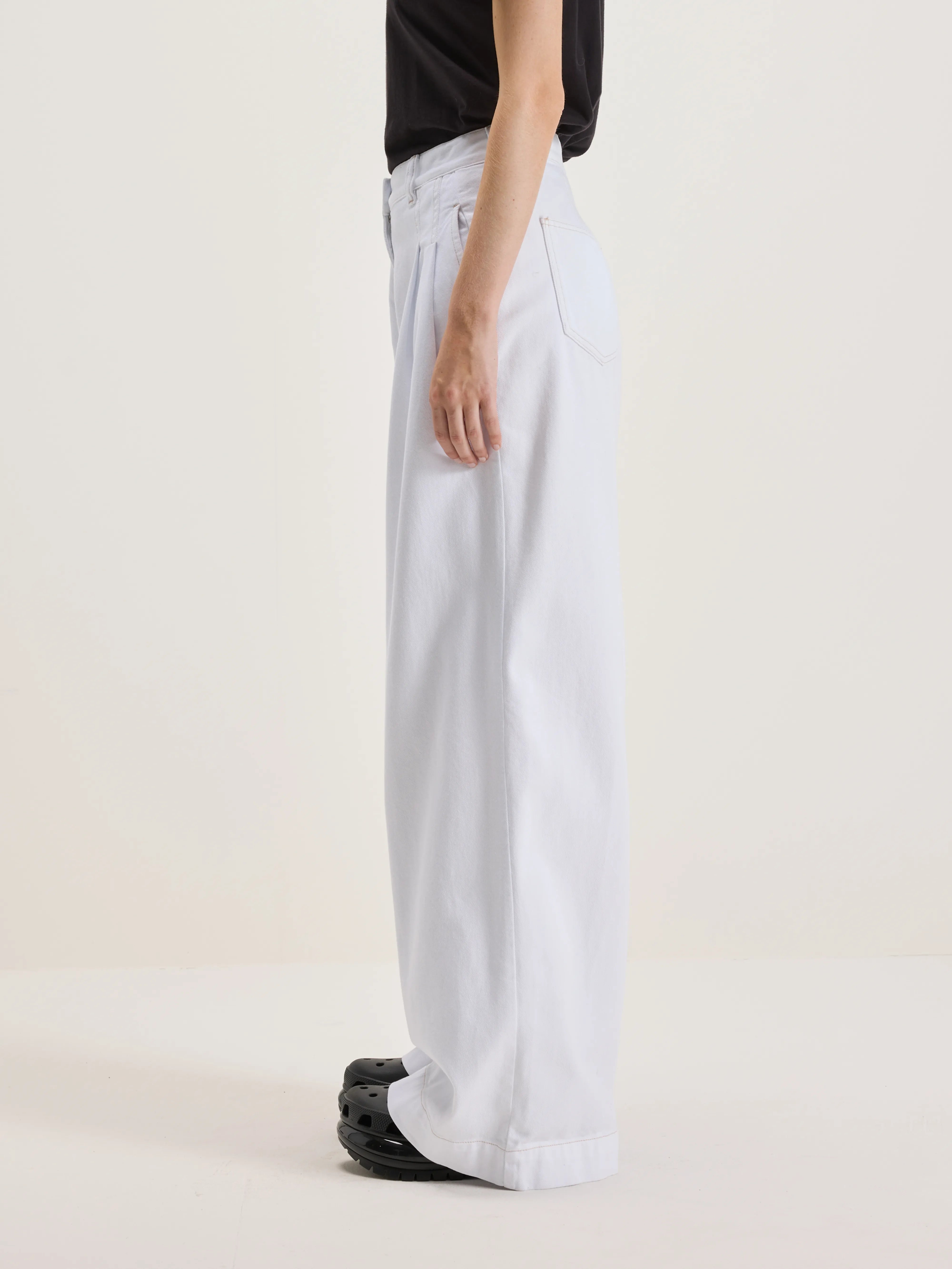 Denim N. 74 superwijde jeans (242 / W / WHITE)