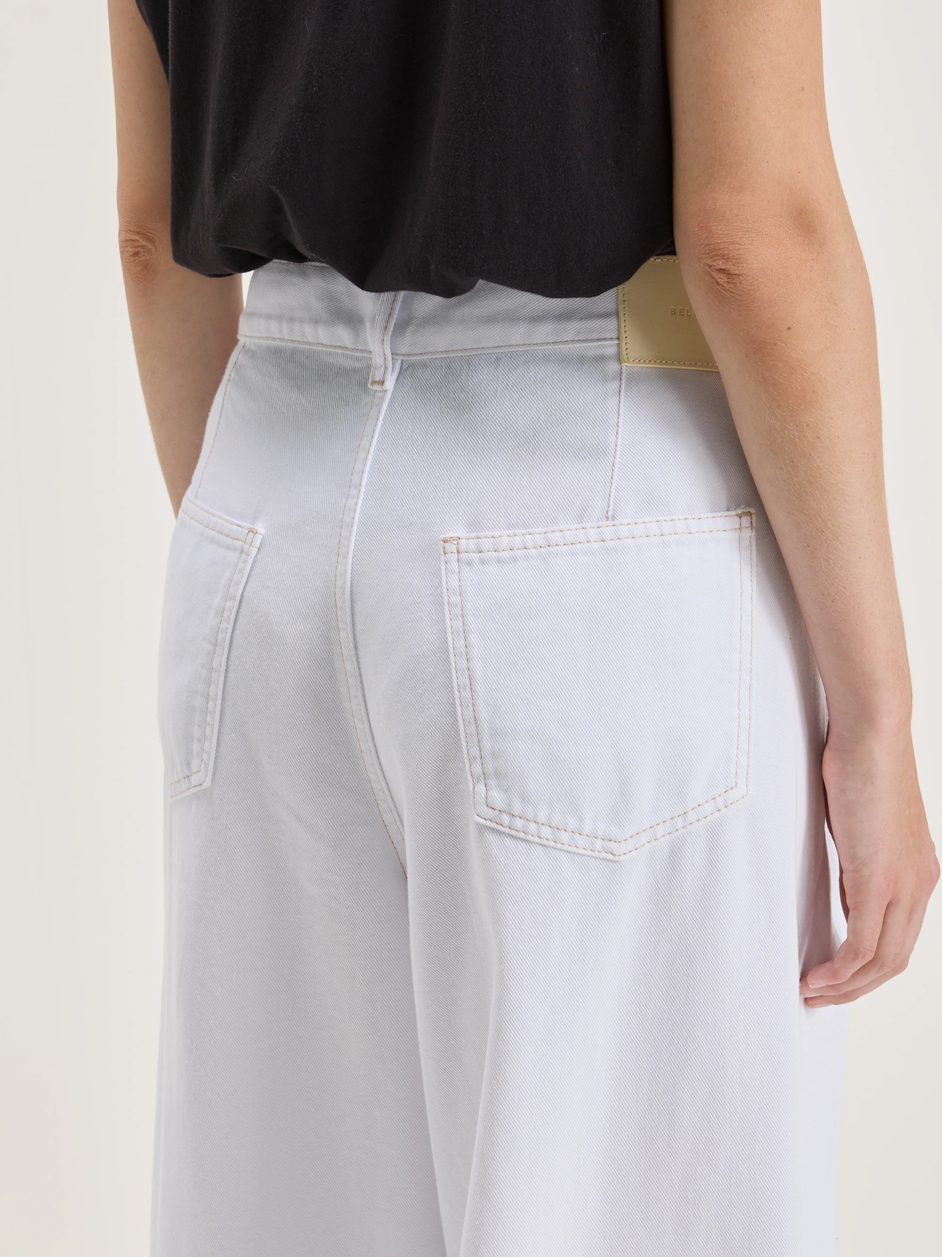Denim N. 74 superwijde jeans (242 / W / WHITE)