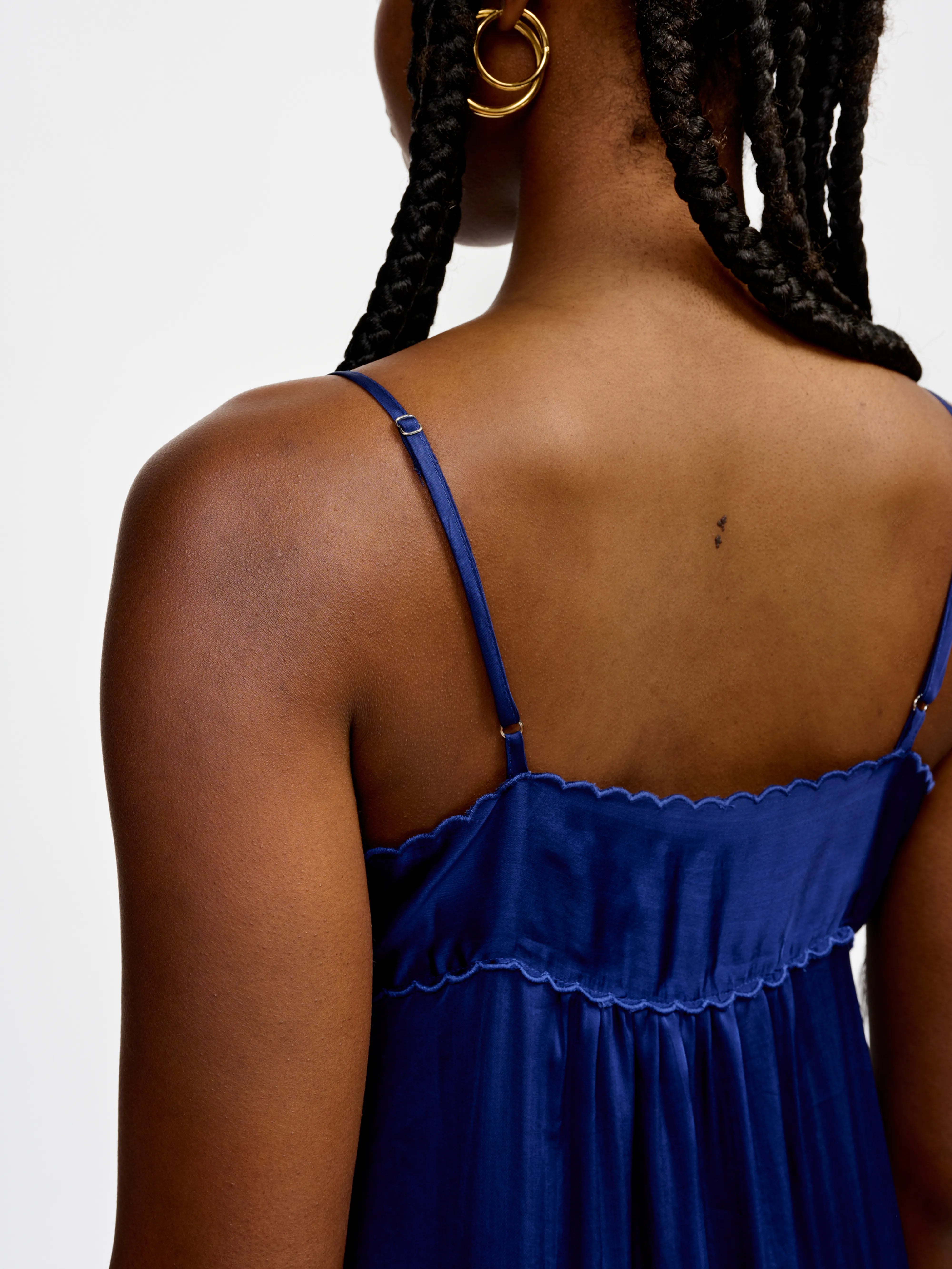 comet dress (241 / W / INDIGO)