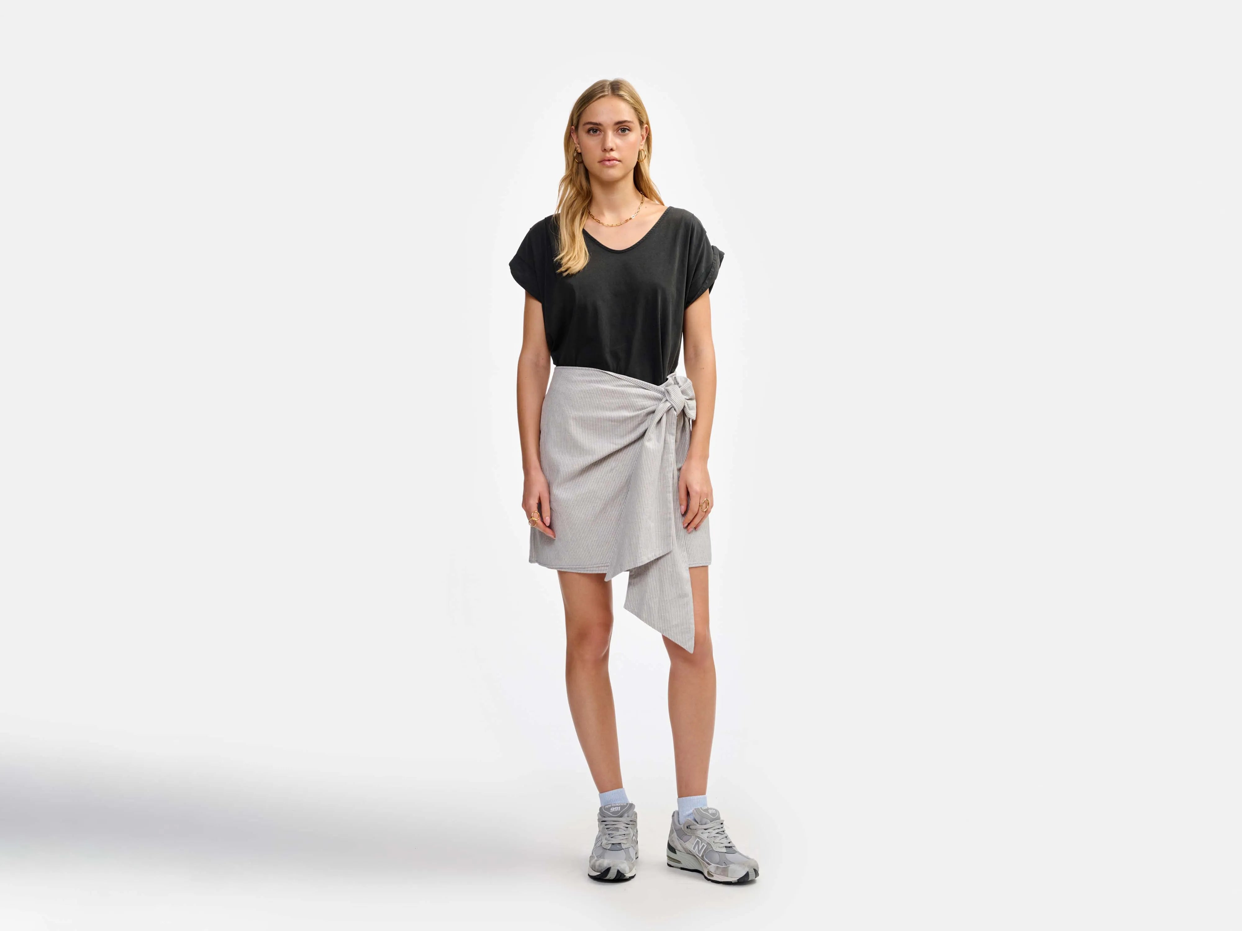 jupe solveig (241 / W / STRIPE A)