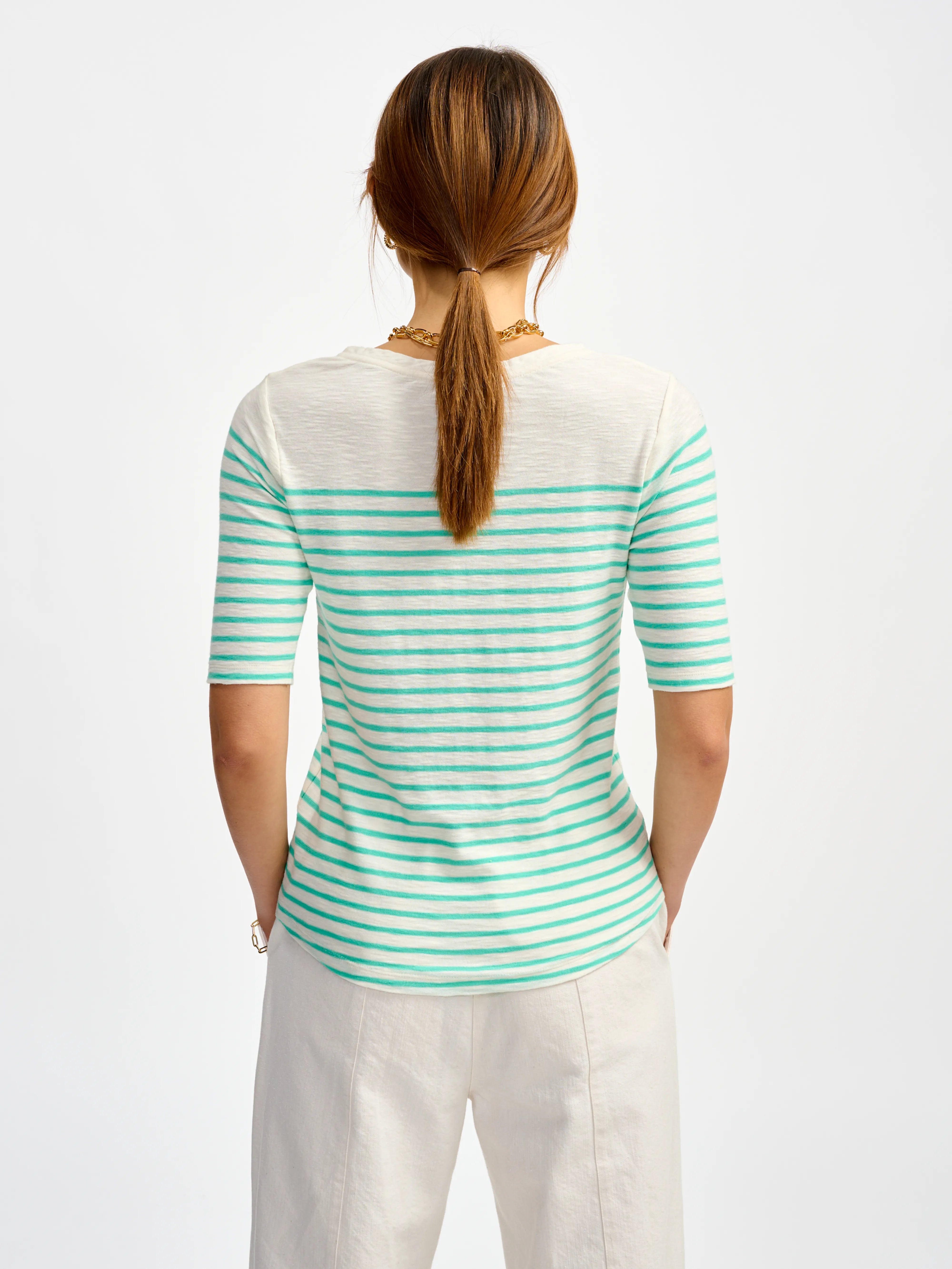 mias t-shirt (241 / W / STRIPE C)