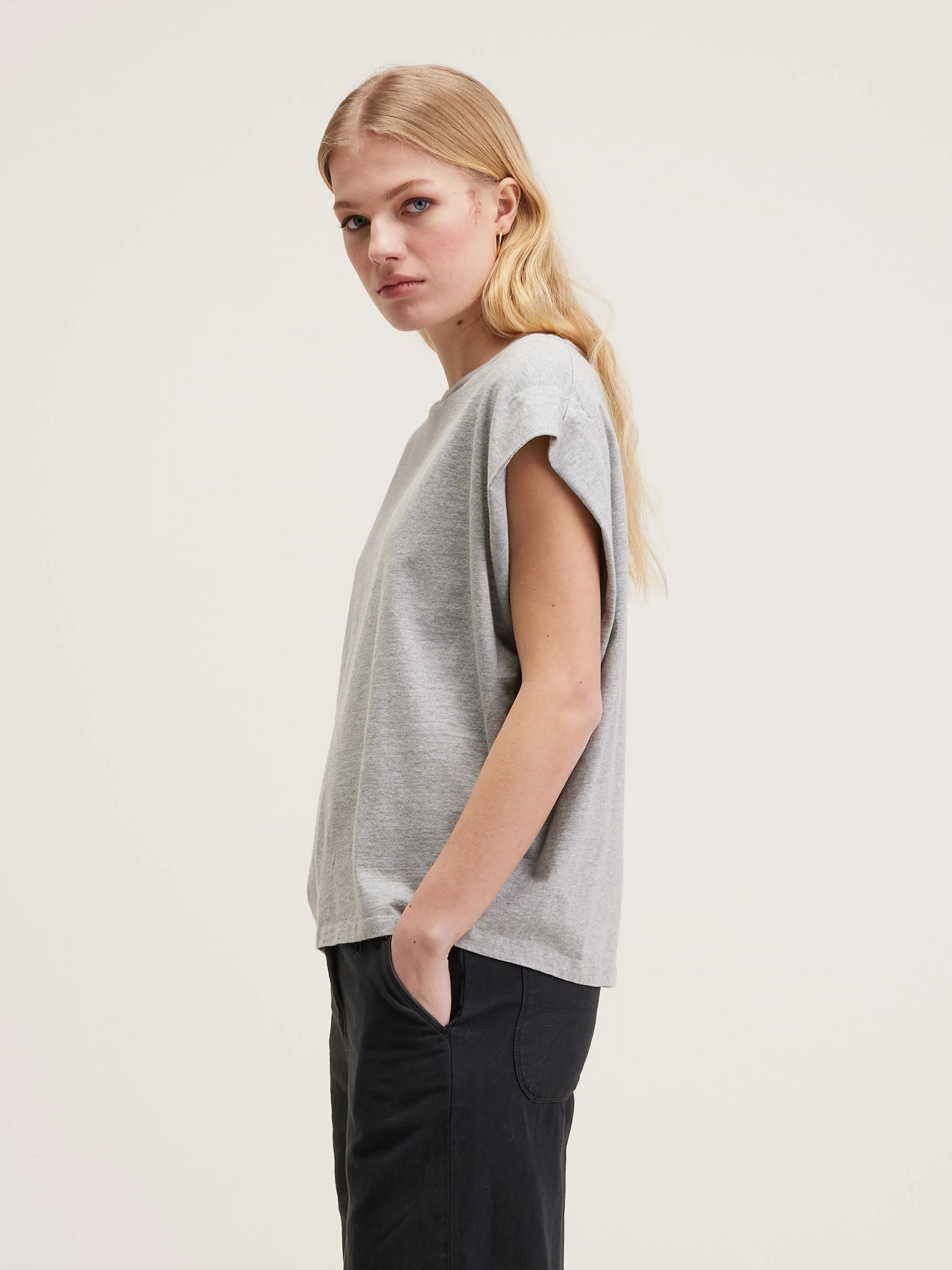 Vice crew-neck t-shirt (242 / W / H. GREY)