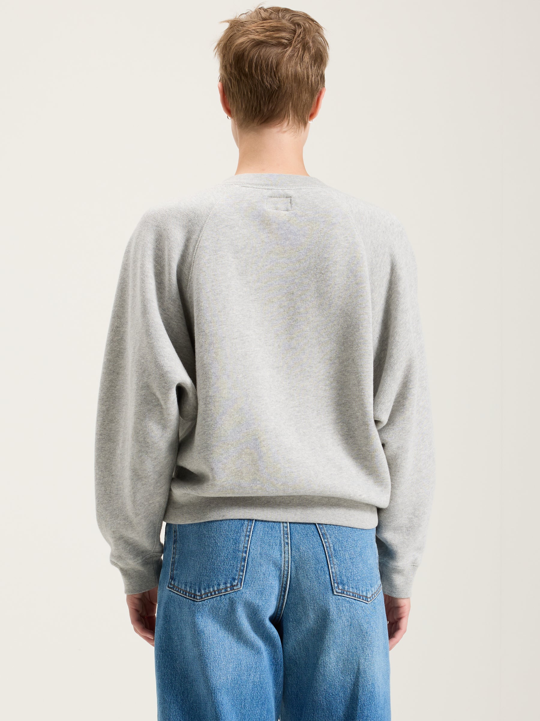 Fella Relaxed Sweatshirt - Heather grey For Women | Bellerose