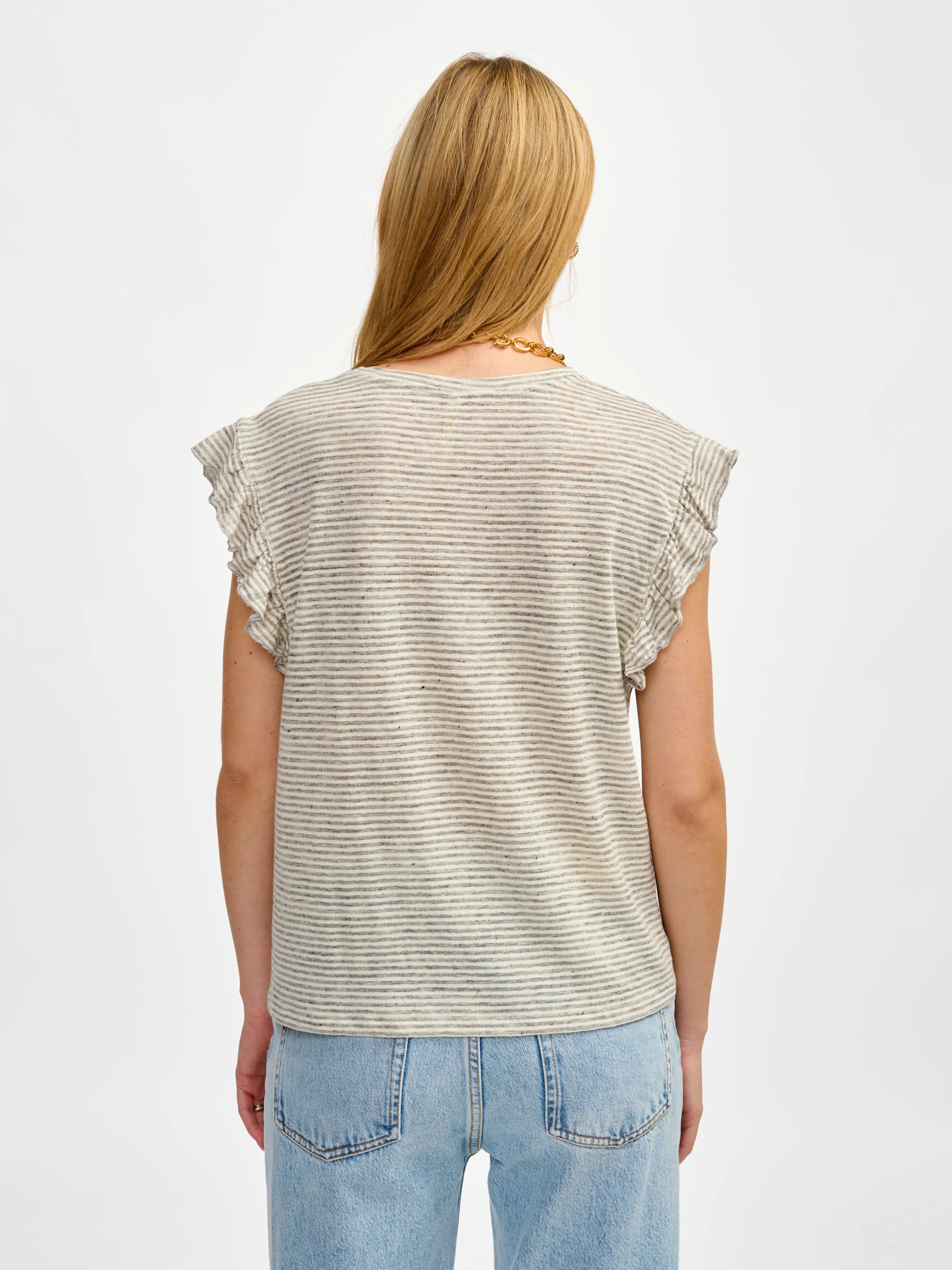 visam t-shirt (241 / W / STRIPE B)