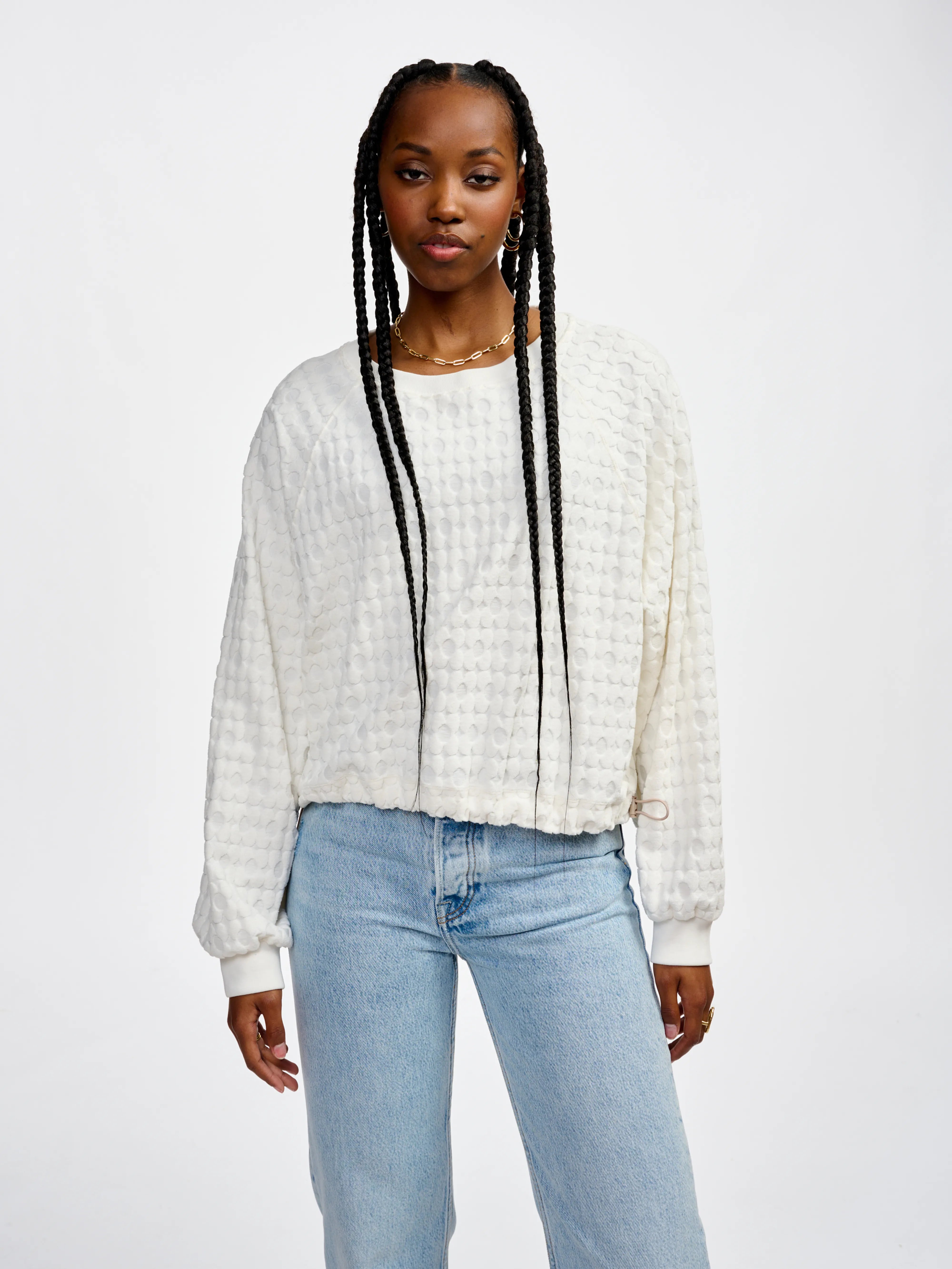 Vatti Sweatshirt - Natural For Women | Bellerose