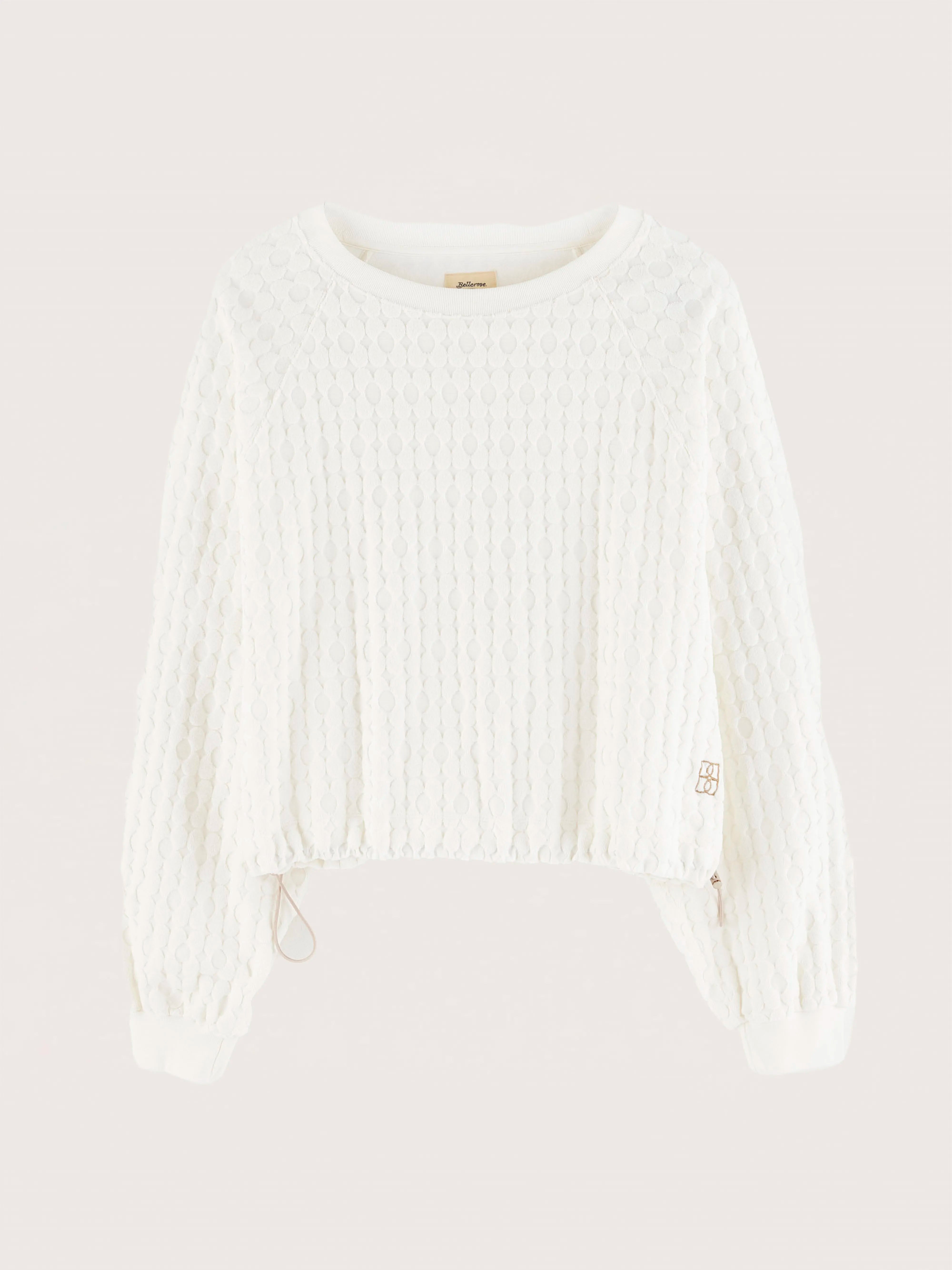 Sweatshirt Col Rond Vatti - Natural Pour Femme | Bellerose