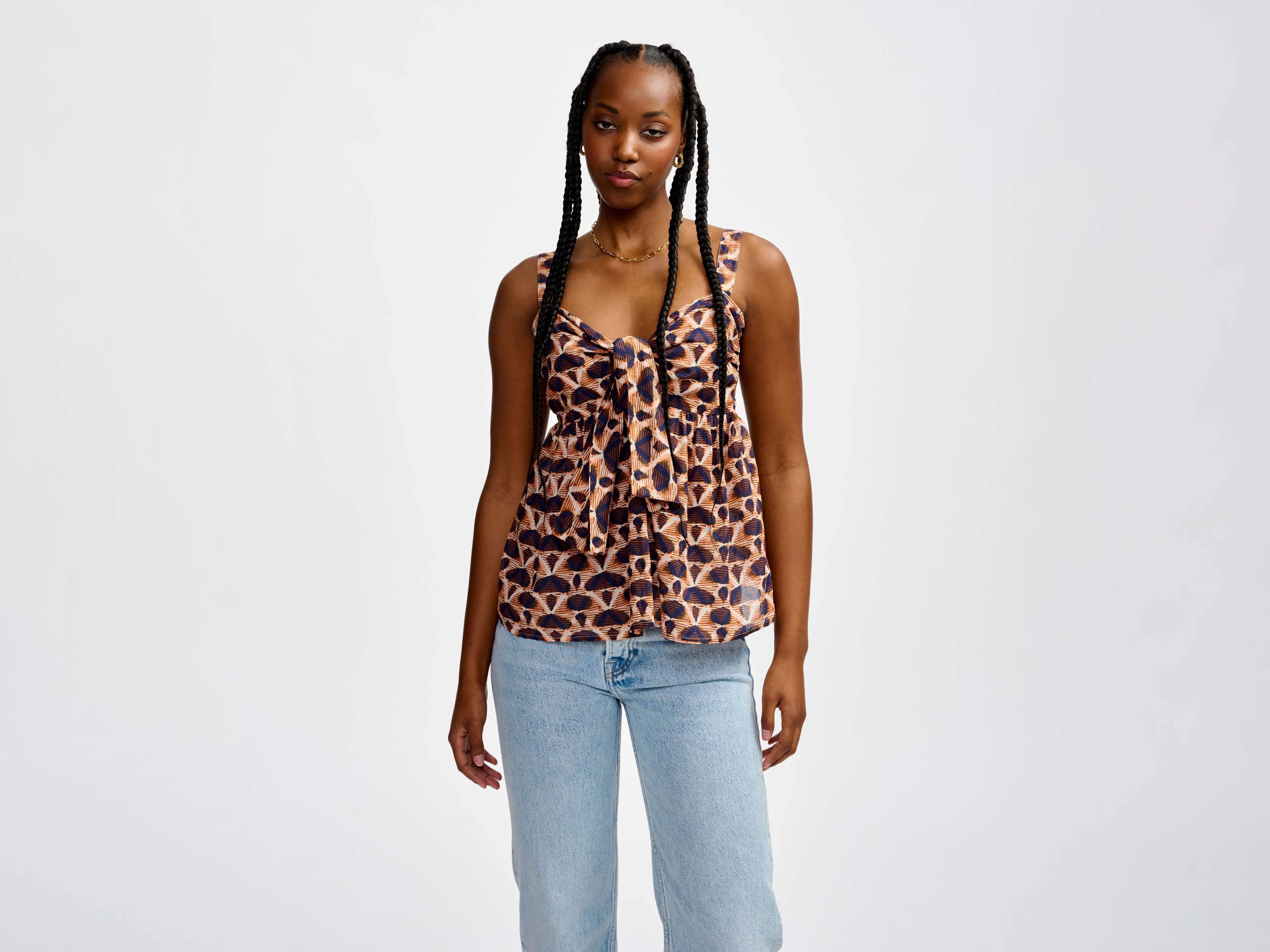 psyche bustier top (241 / W / DISPLAY F)
