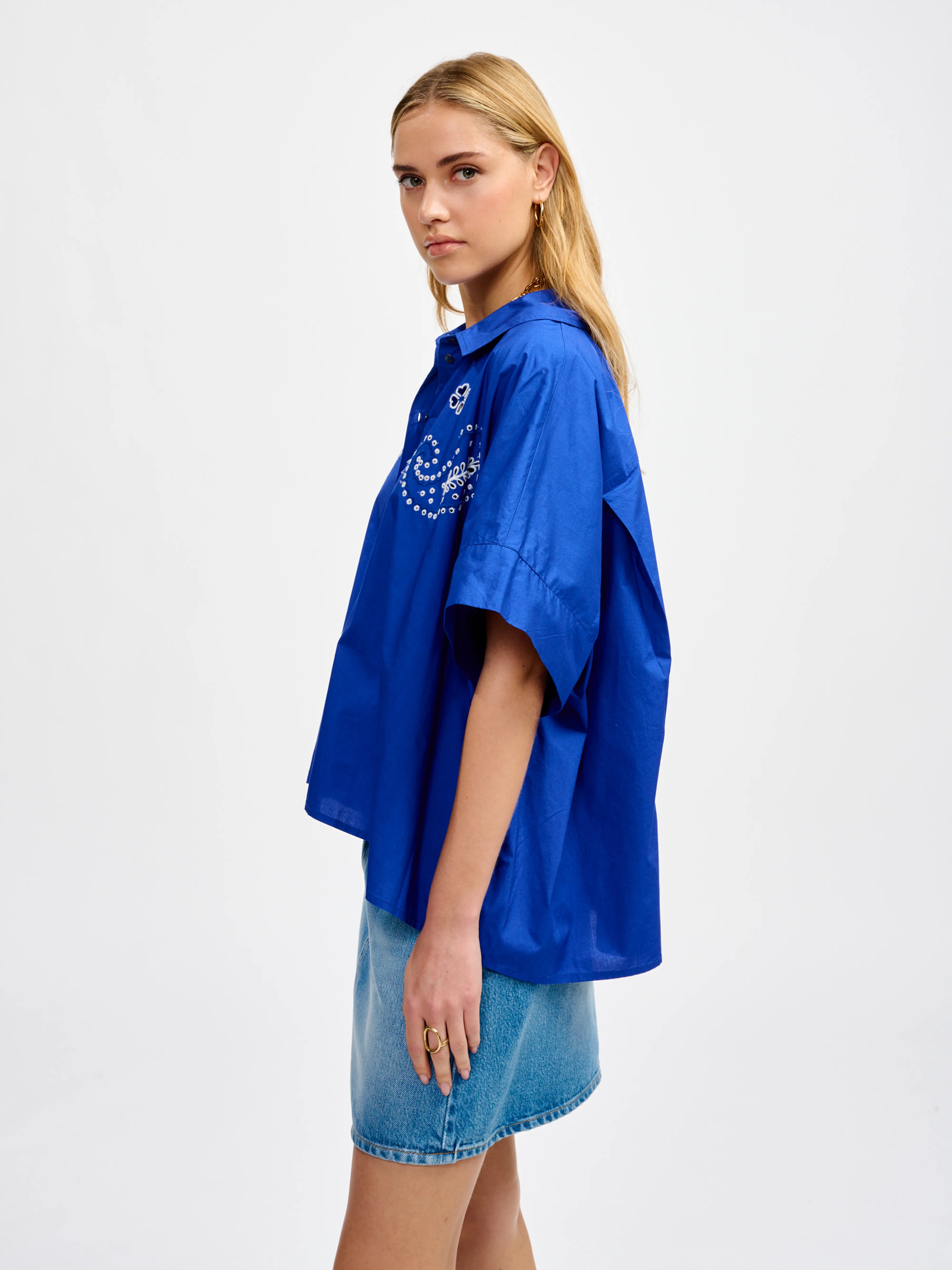 cosmic blouse (241 / W / LAZULI)