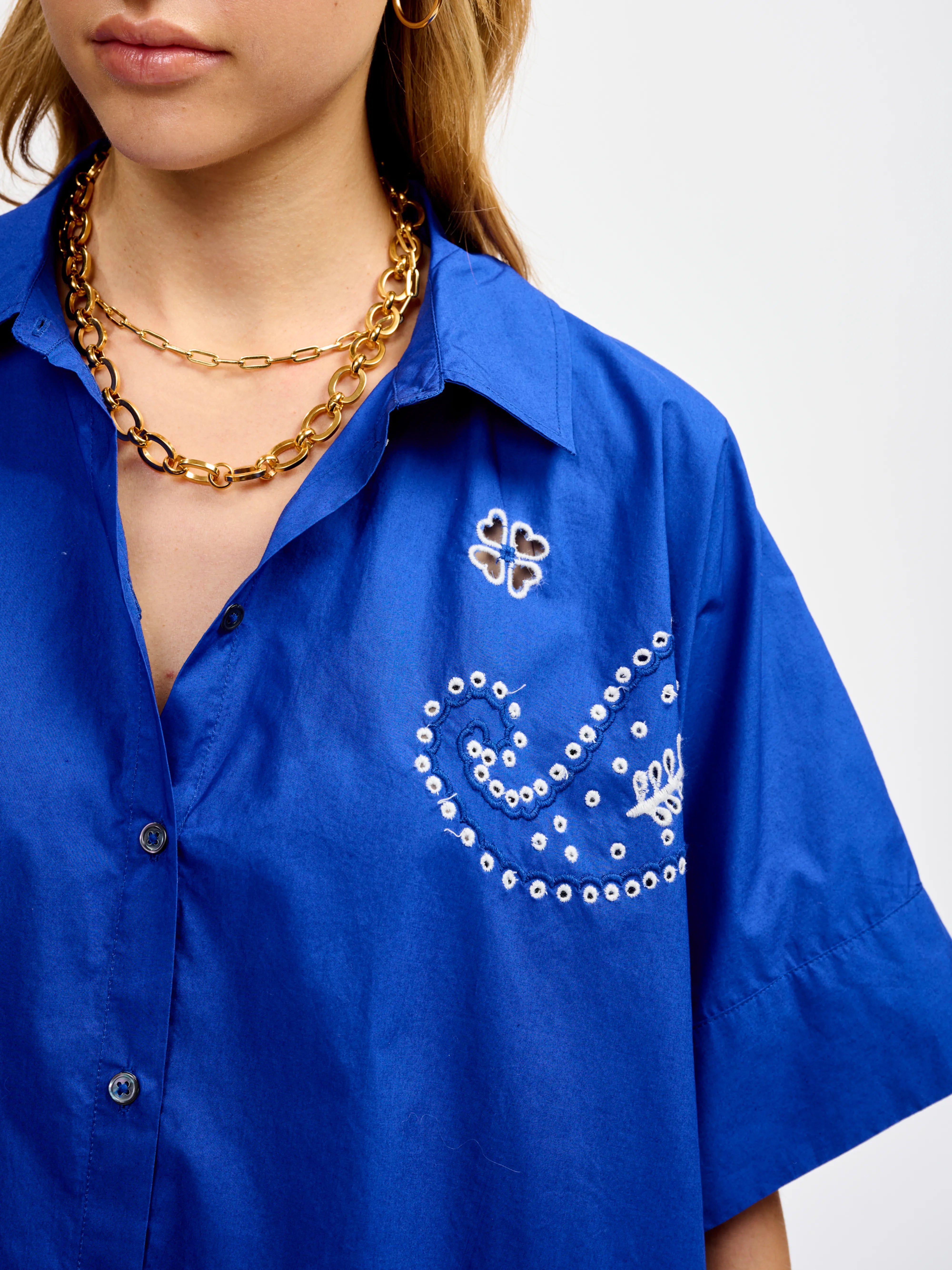 cosmic blouse (241 / W / LAZULI)
