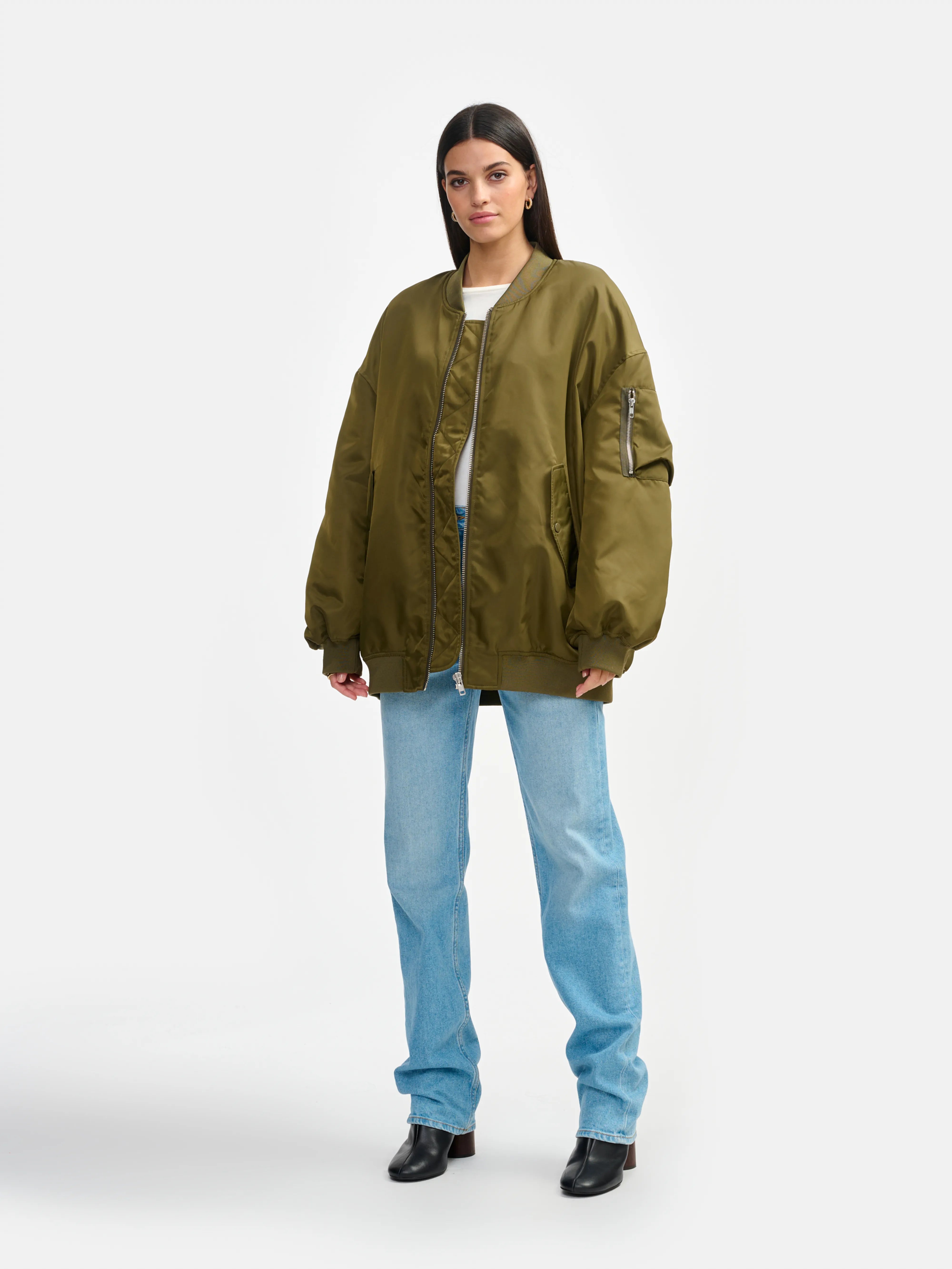 highway jacket (241 / W / OLIVE NIGHT)
