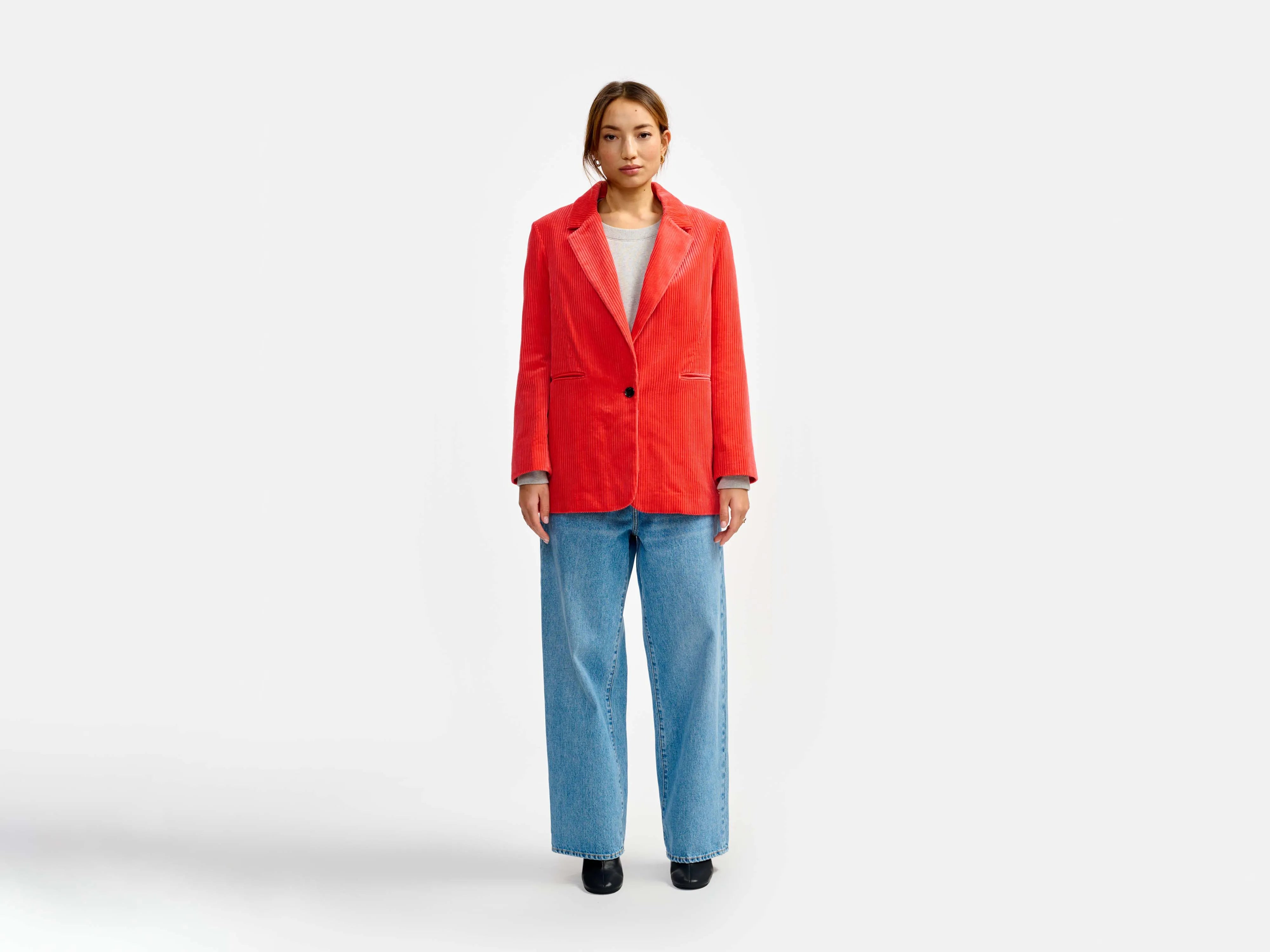 veil blazer (241 / W / CORAIL)