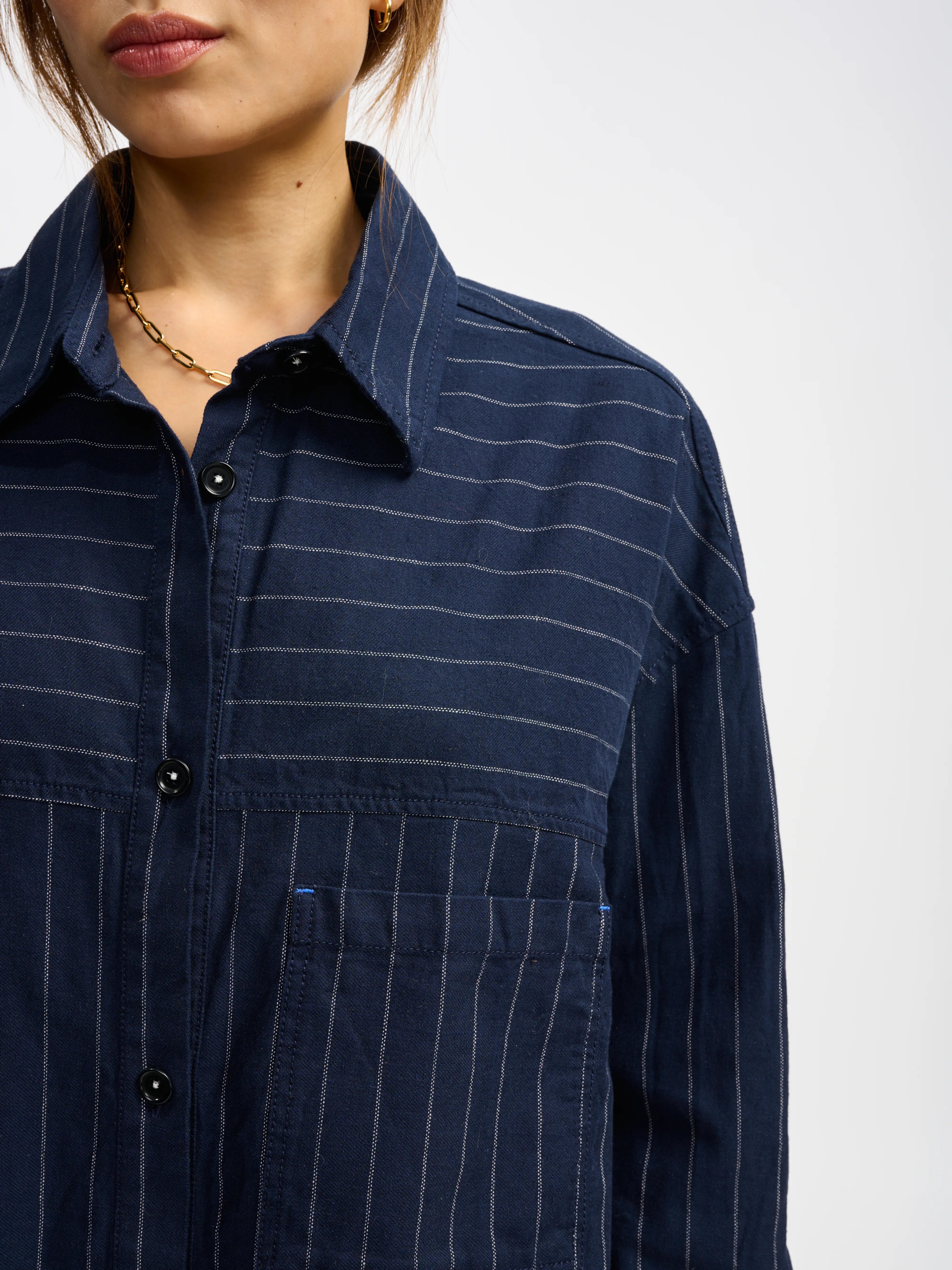 link overhemd (241 / W / STRIPE A)