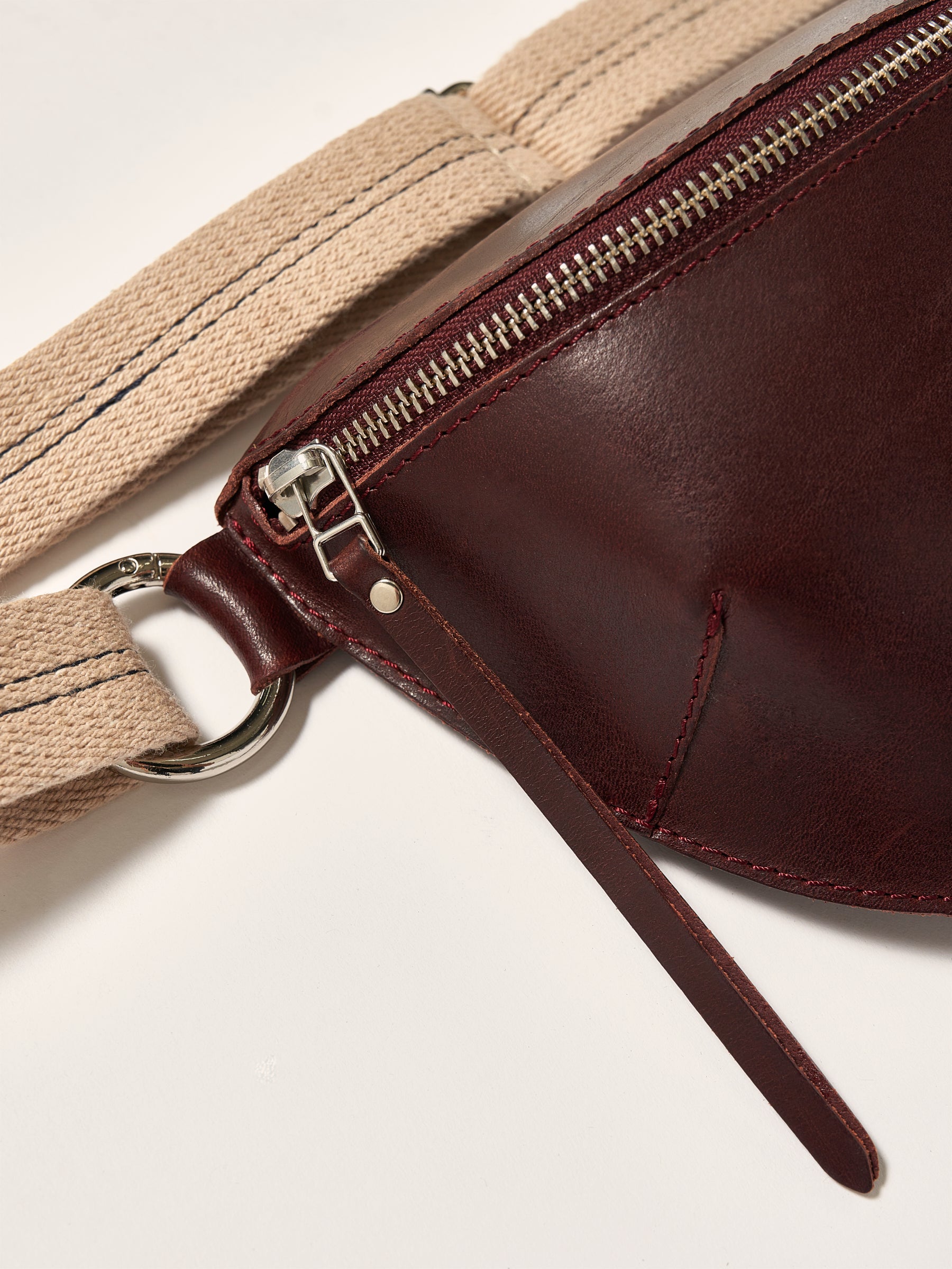 Sac Banane Rosie - Bordeaux Pour Femme | Bellerose