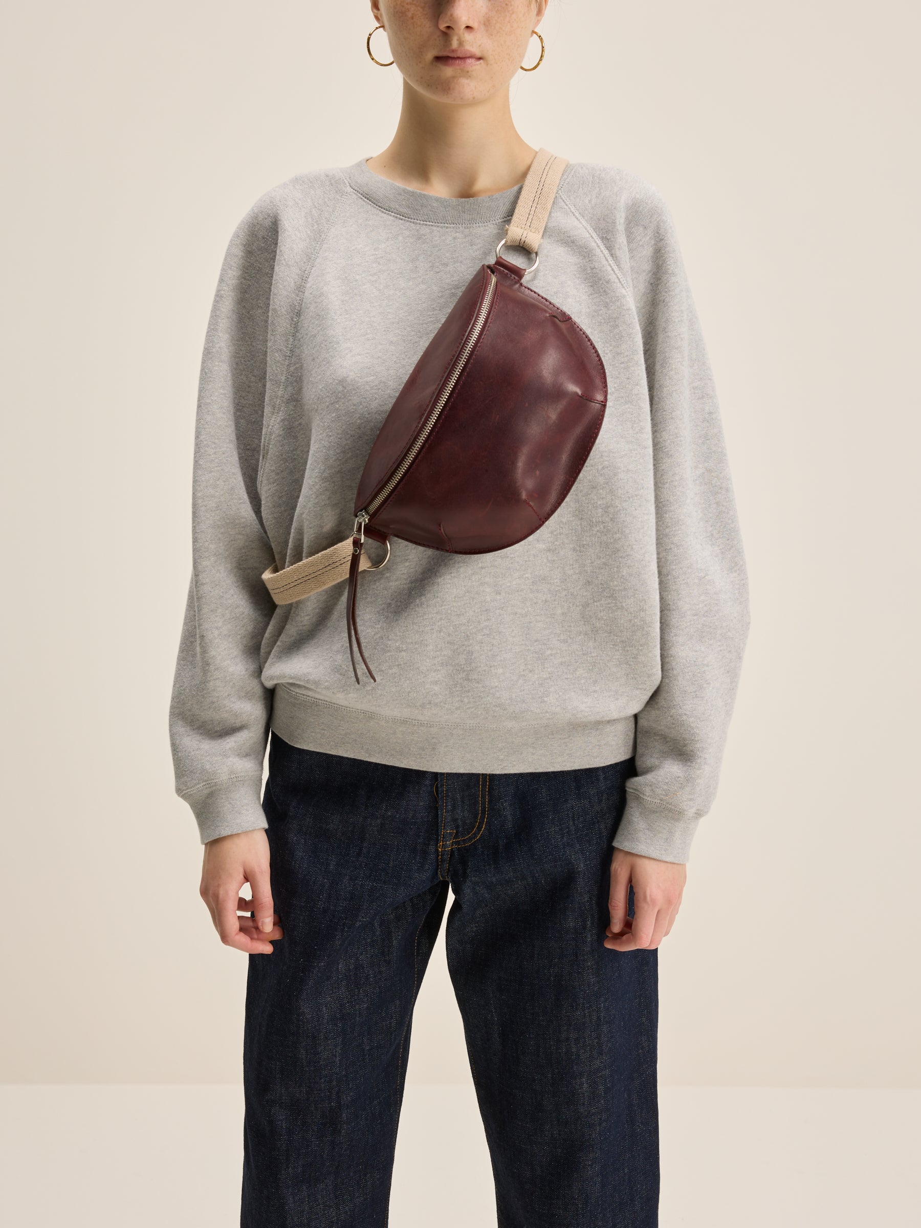 Rosie Sling Bag - Bordeaux For Women | Bellerose