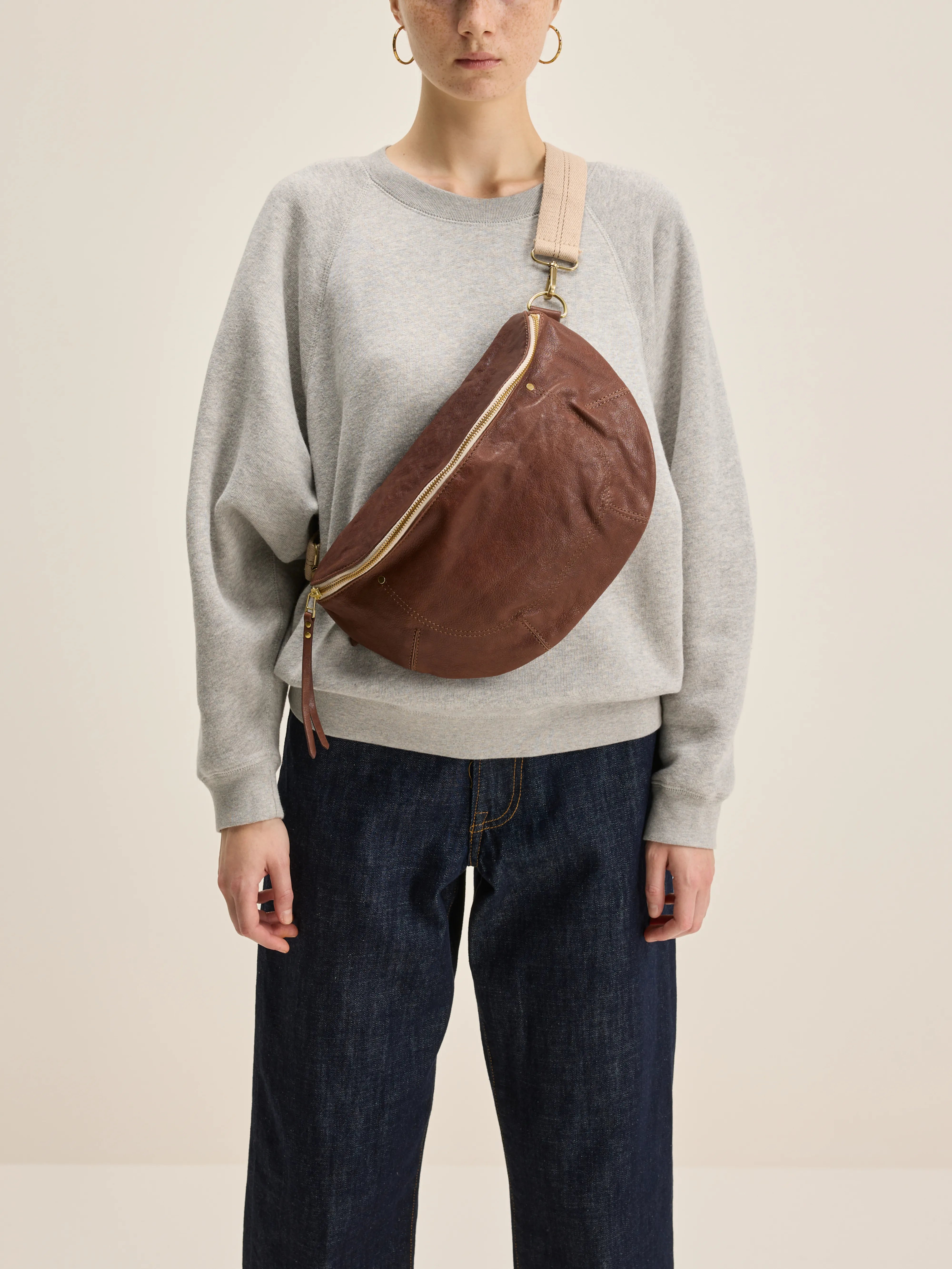 Sac Banane Souply - Ecureuil Pour Femme | Bellerose