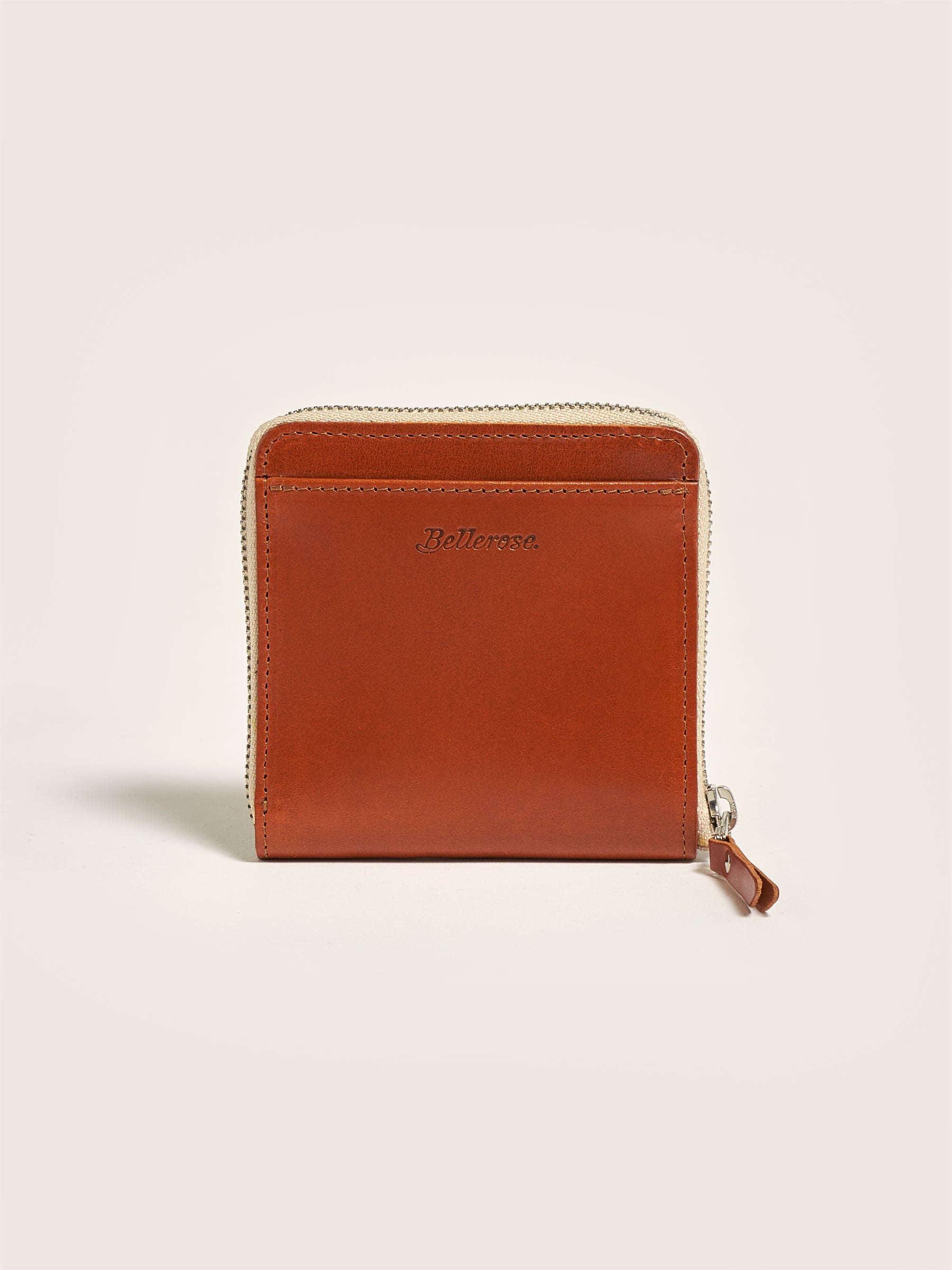 Dolhar zipped wallet (242 / W / COGNAC)