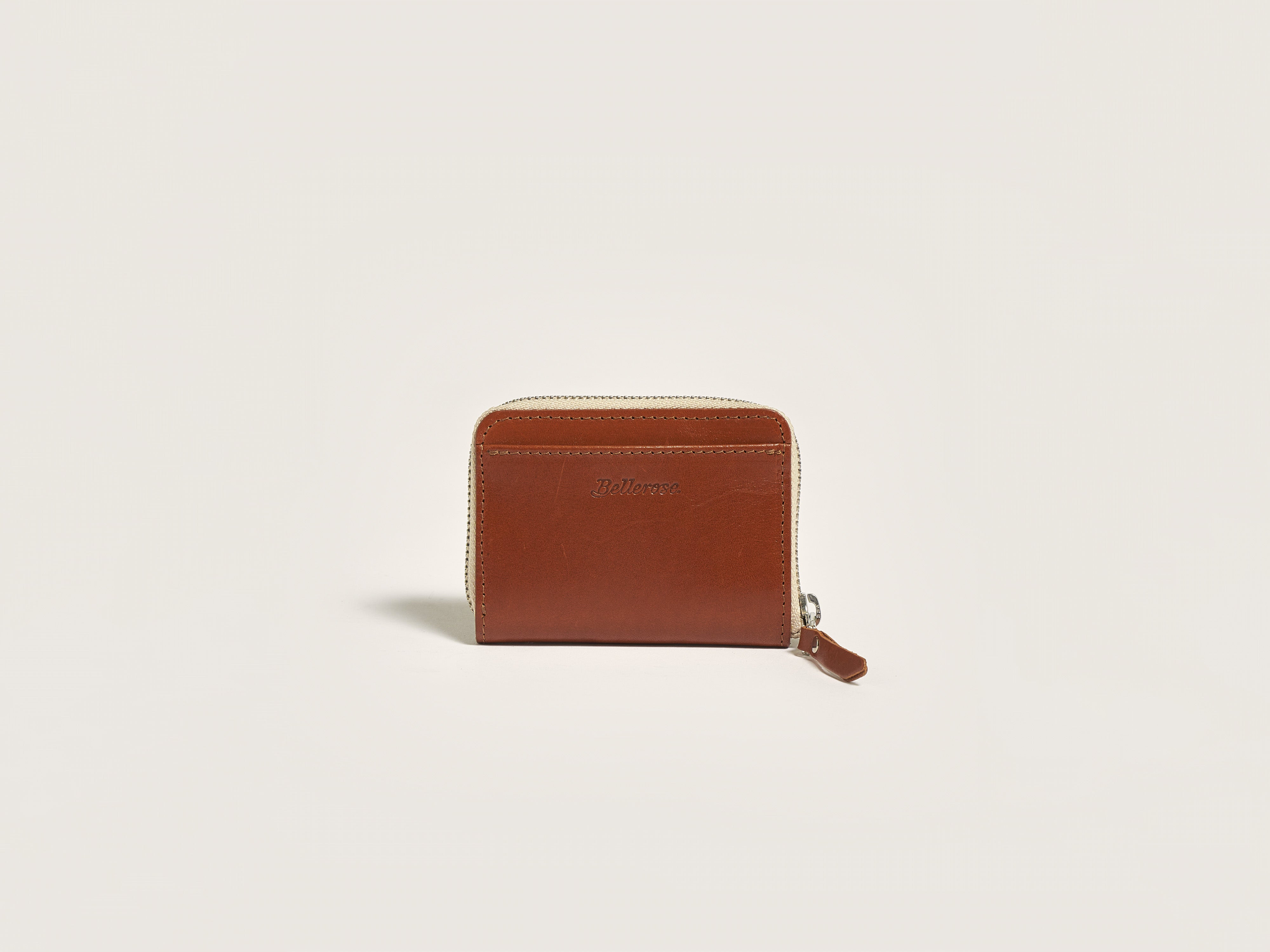 Dolhy zipped wallet (242 / W / COGNAC)