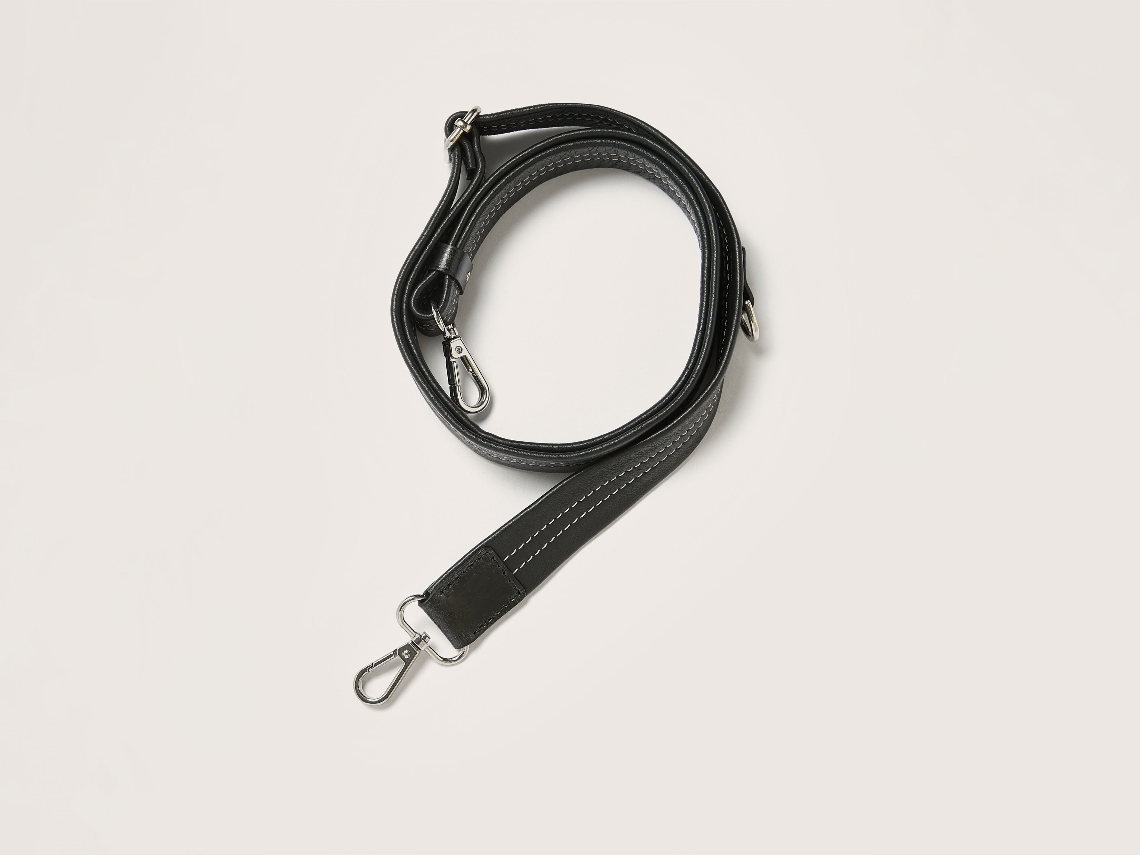 Sogo verstelbare leren strap (251 / W / BLACK)