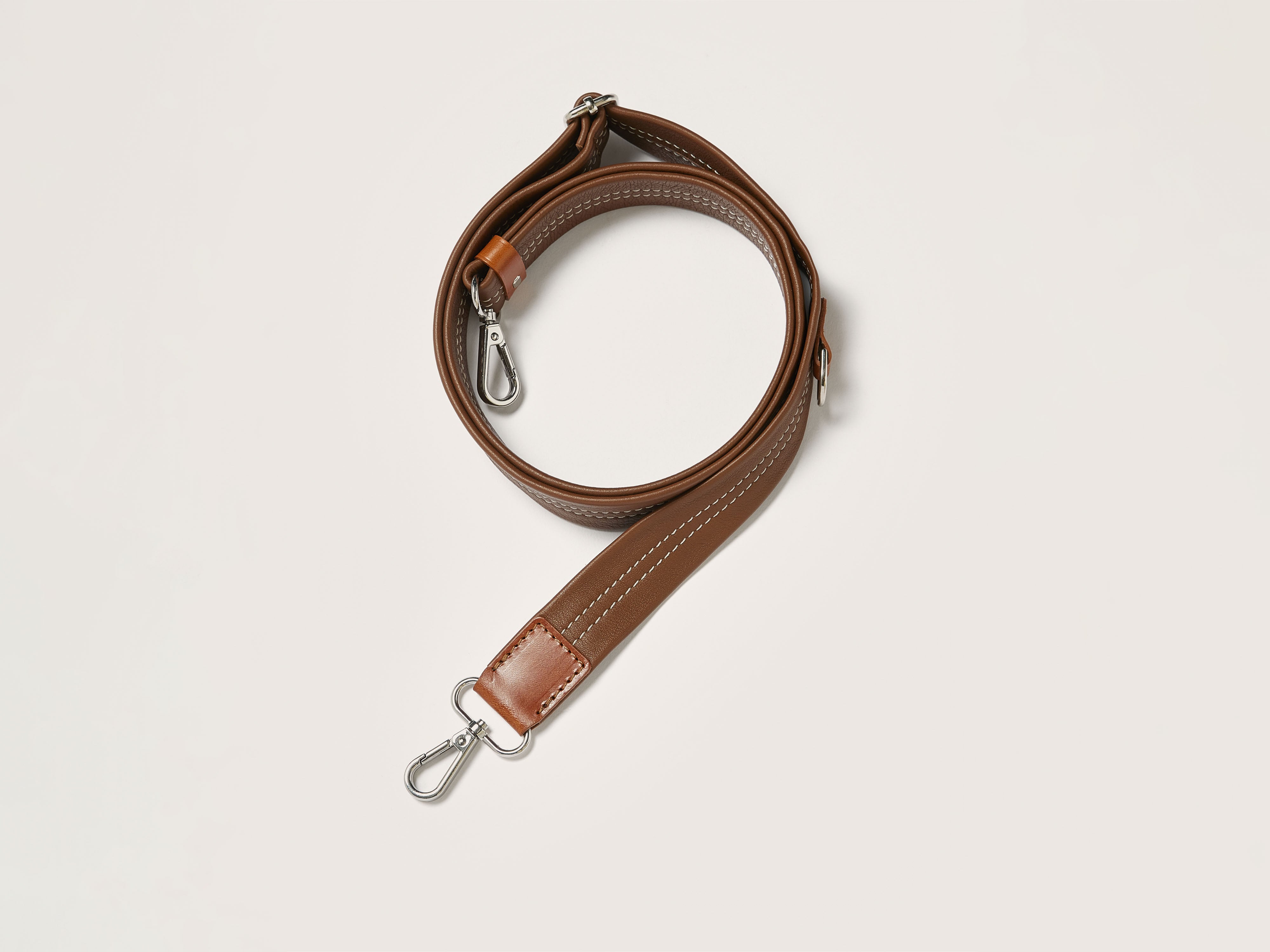 Sangle en cuir ajustable Sogo (251 / W / COGNAC)