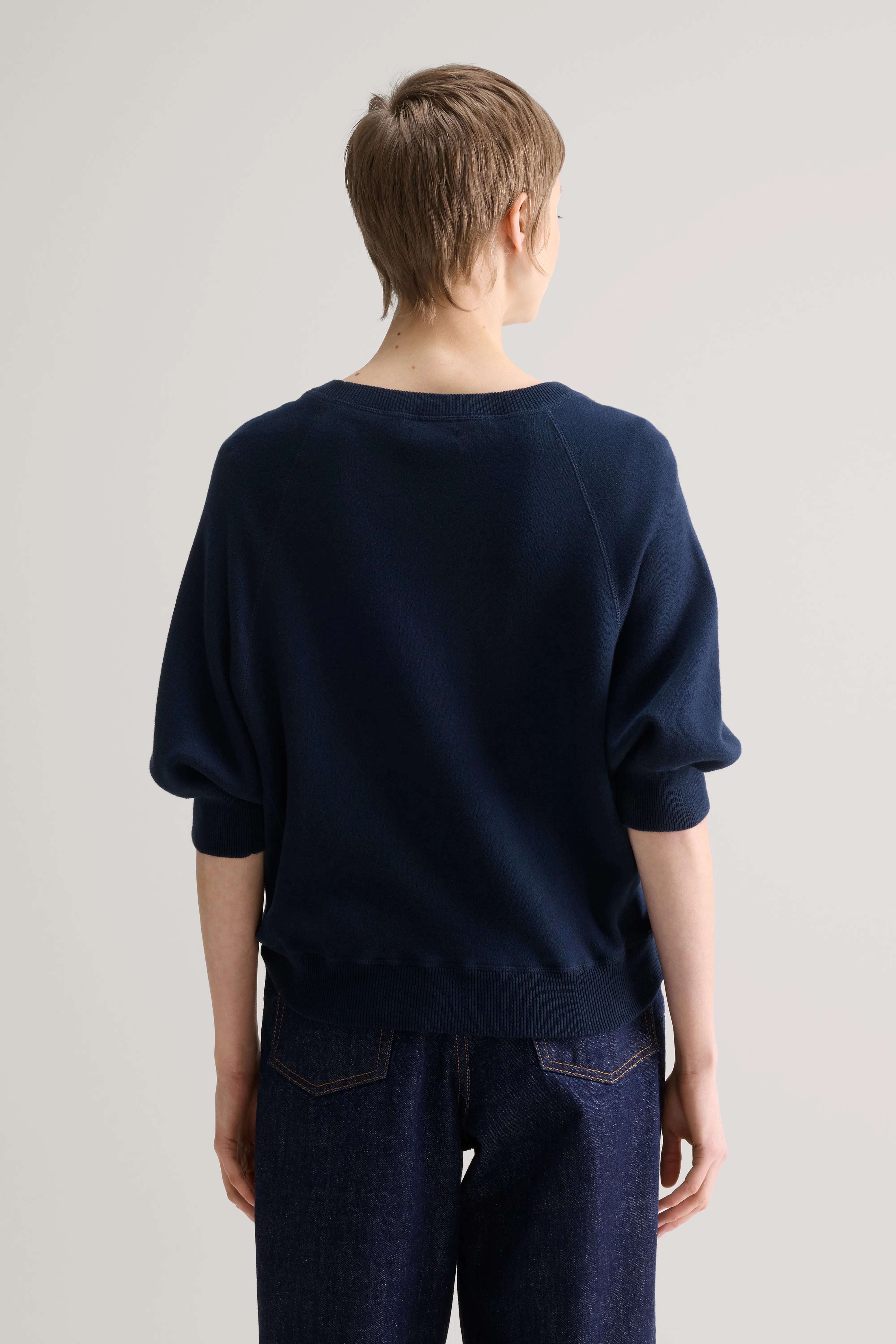 Pull Col Rond Anglet - Navy Pour Femme | Bellerose