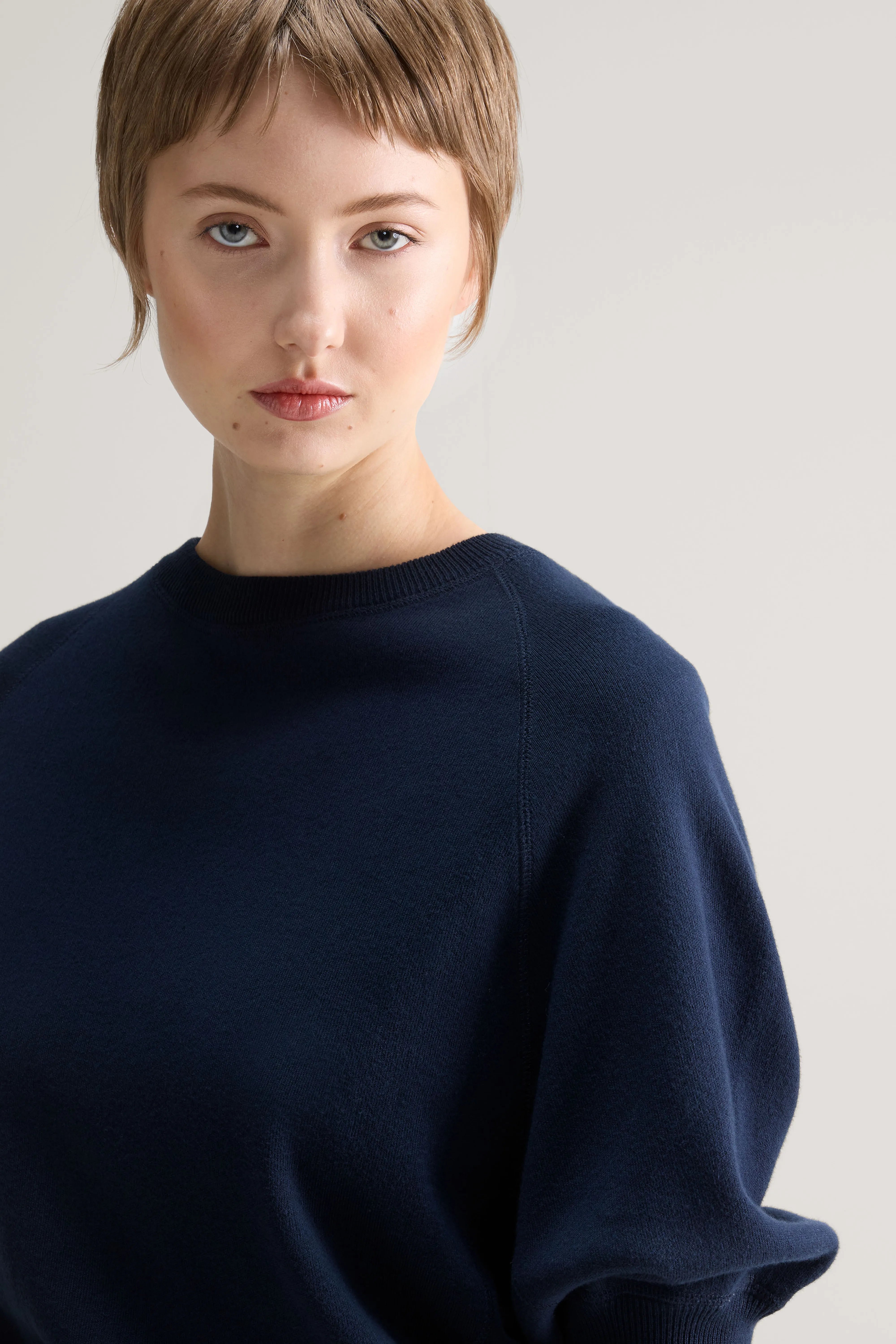 Pull Col Rond Anglet - Navy Pour Femme | Bellerose