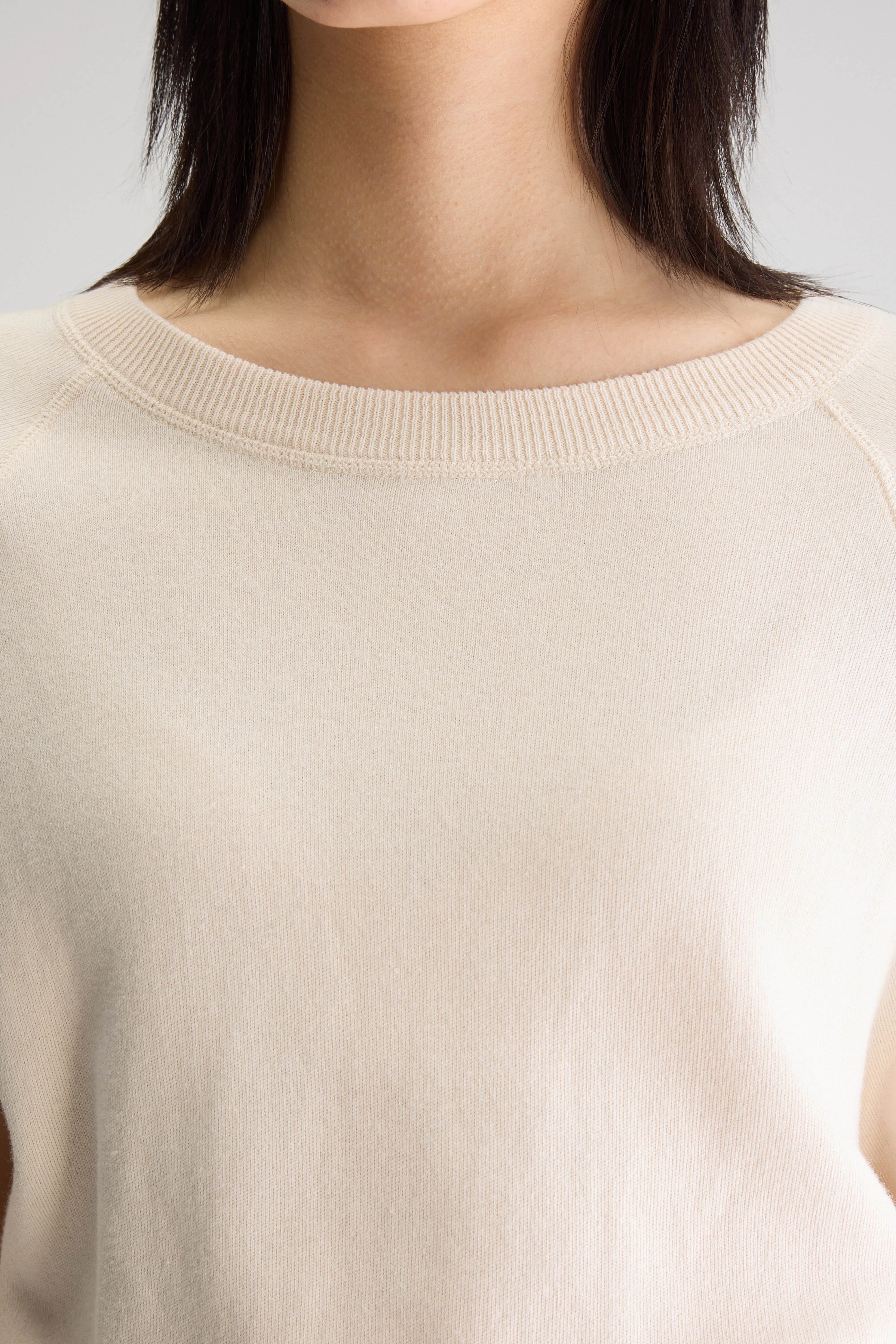 Pull Col Rond Anglet - Milky way Pour Femme | Bellerose
