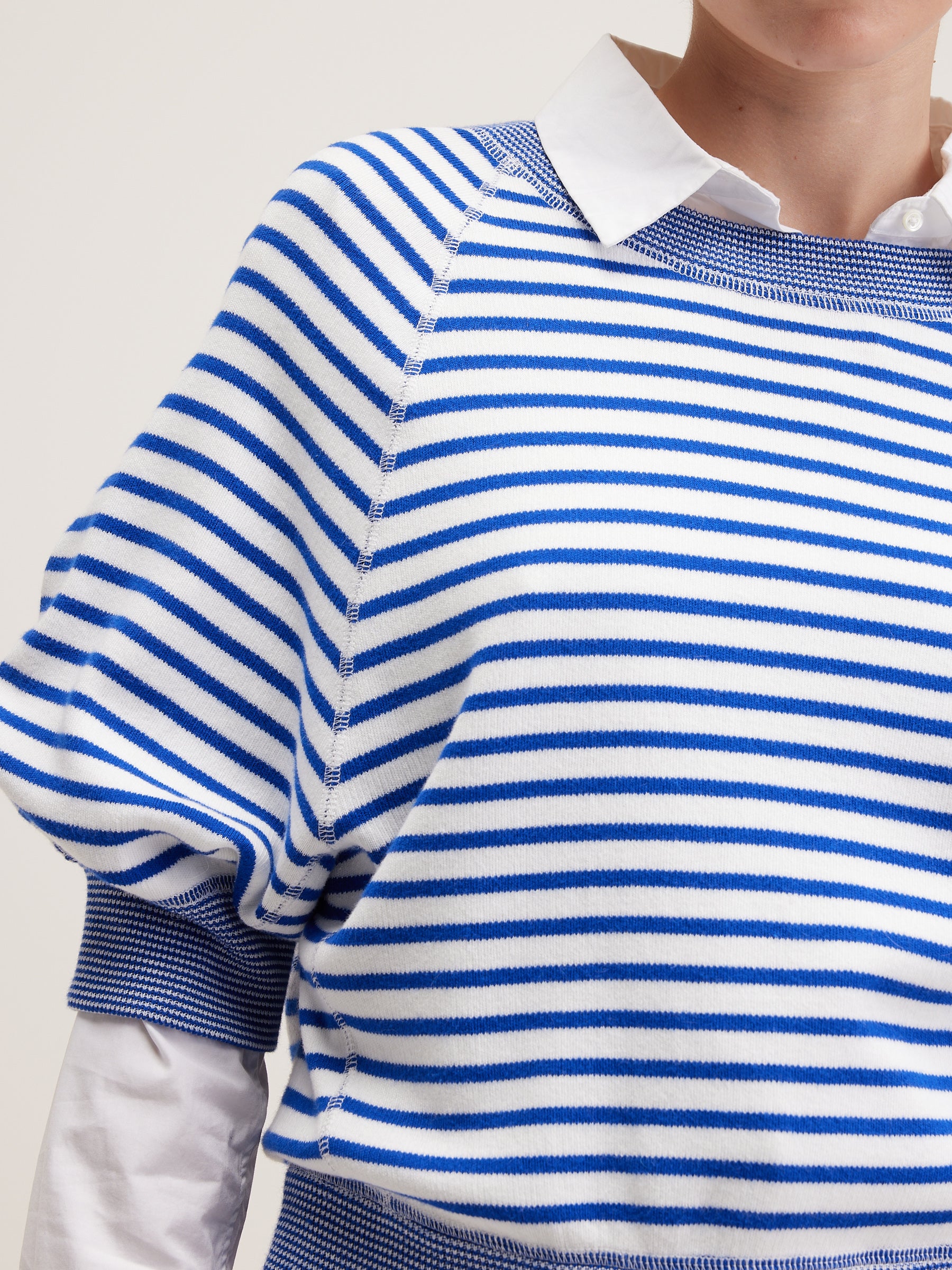 Pull col rond Anglet (242 / W / STRIPE A)