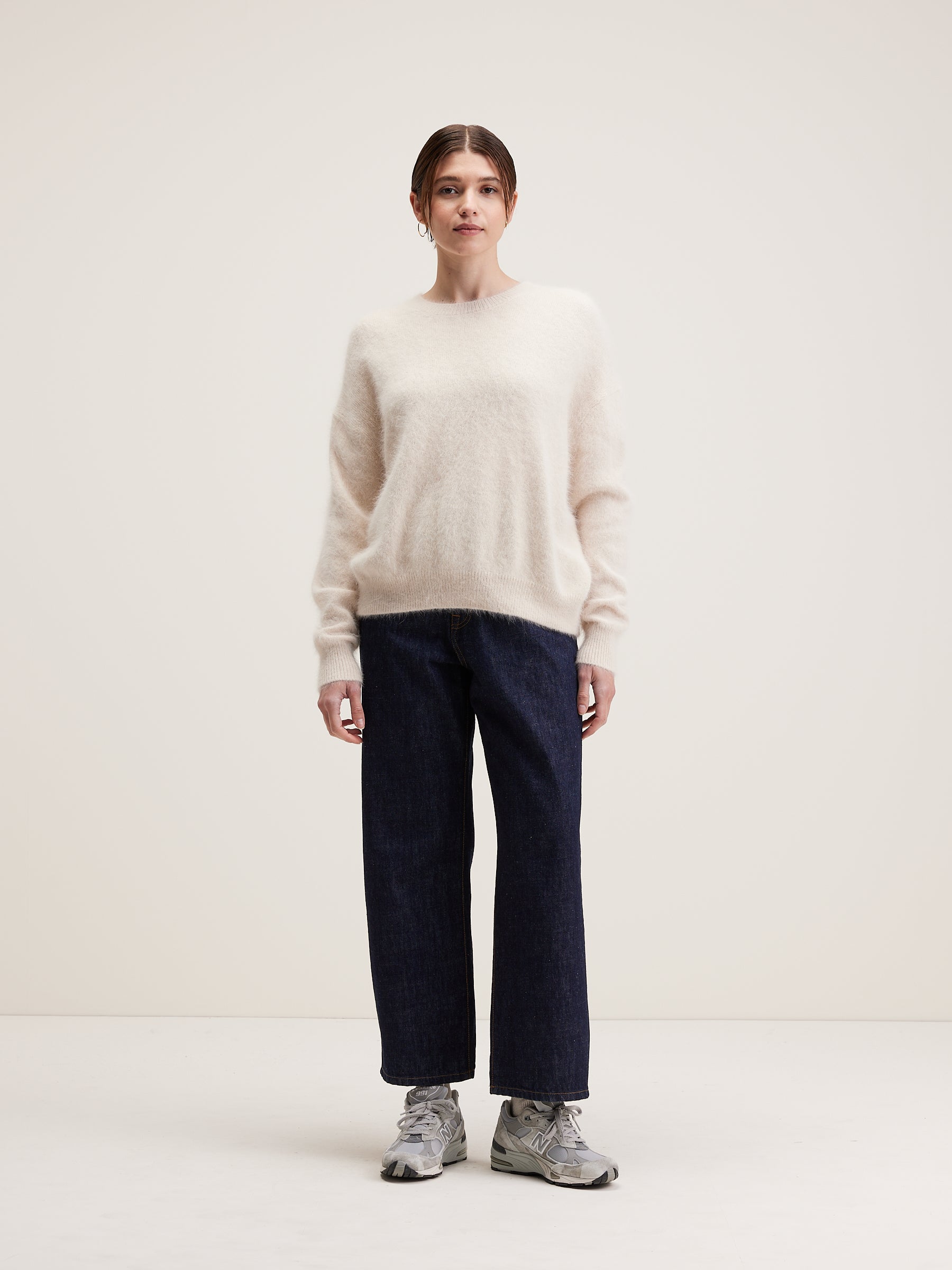 Datus Angora-blend Sweater - Parchemin For Women | Bellerose