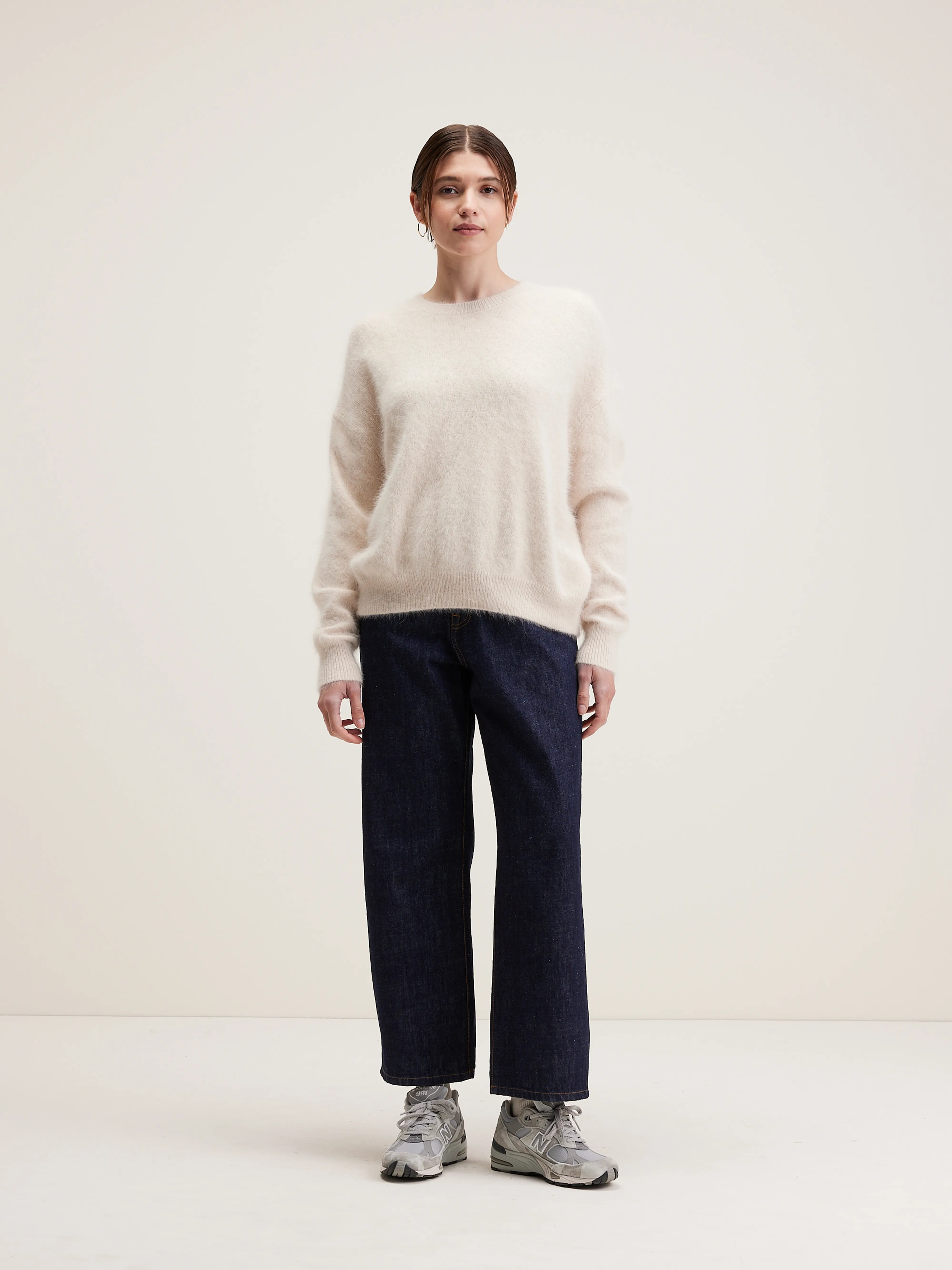 Datus Angora-blend Sweater - Parchemin For Women | Bellerose