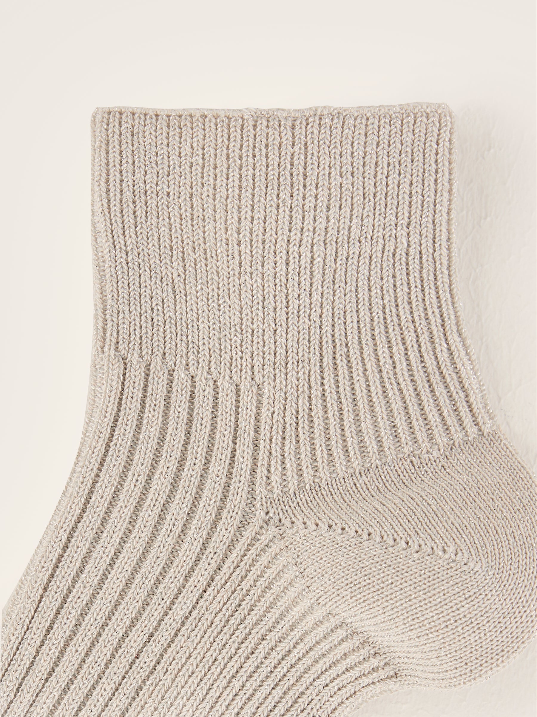 Bapis Short Socks - Oyster For Women | Bellerose