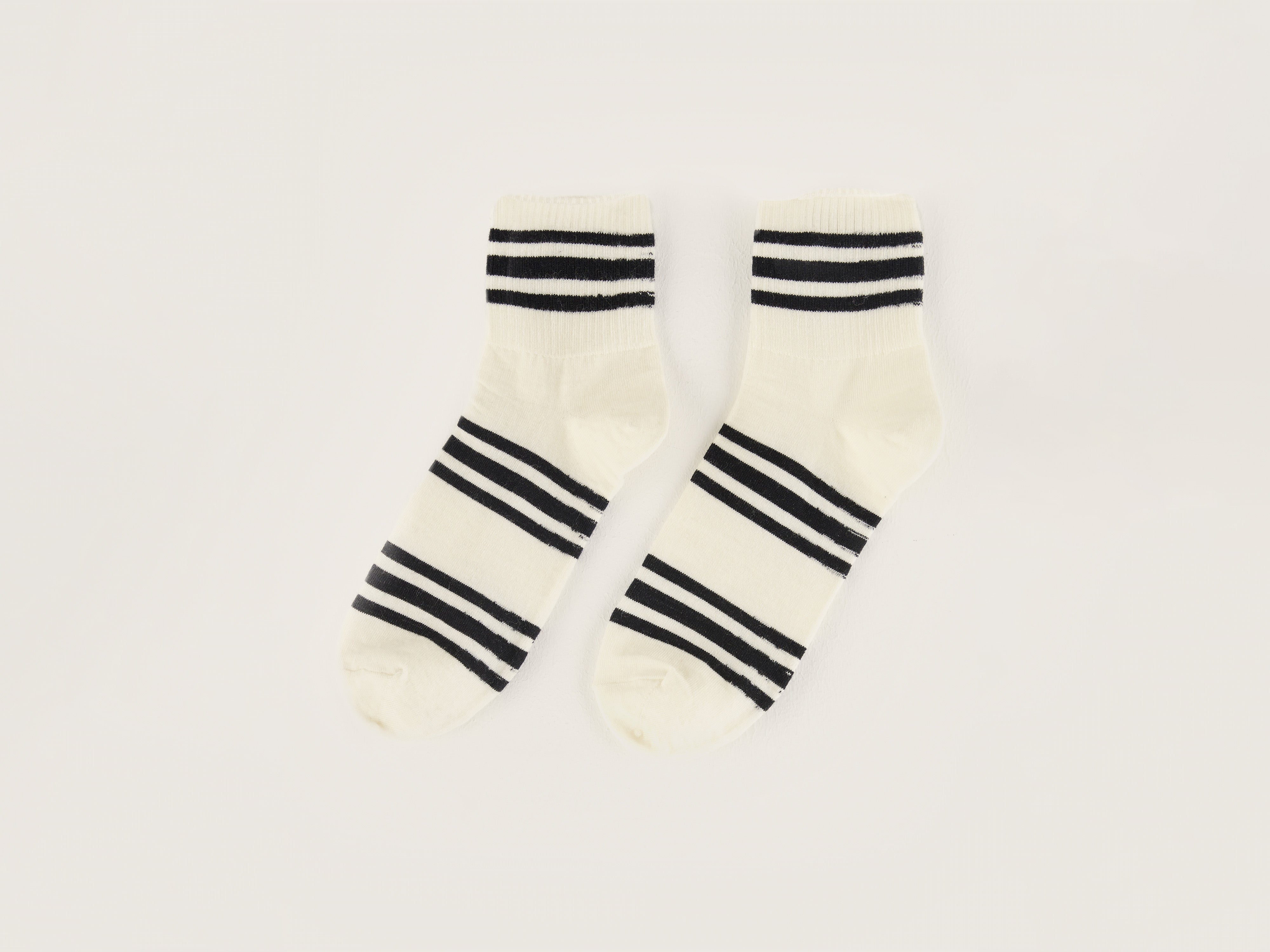 Chaussettes Bitia - Natural / Navy Pour Femme | Bellerose