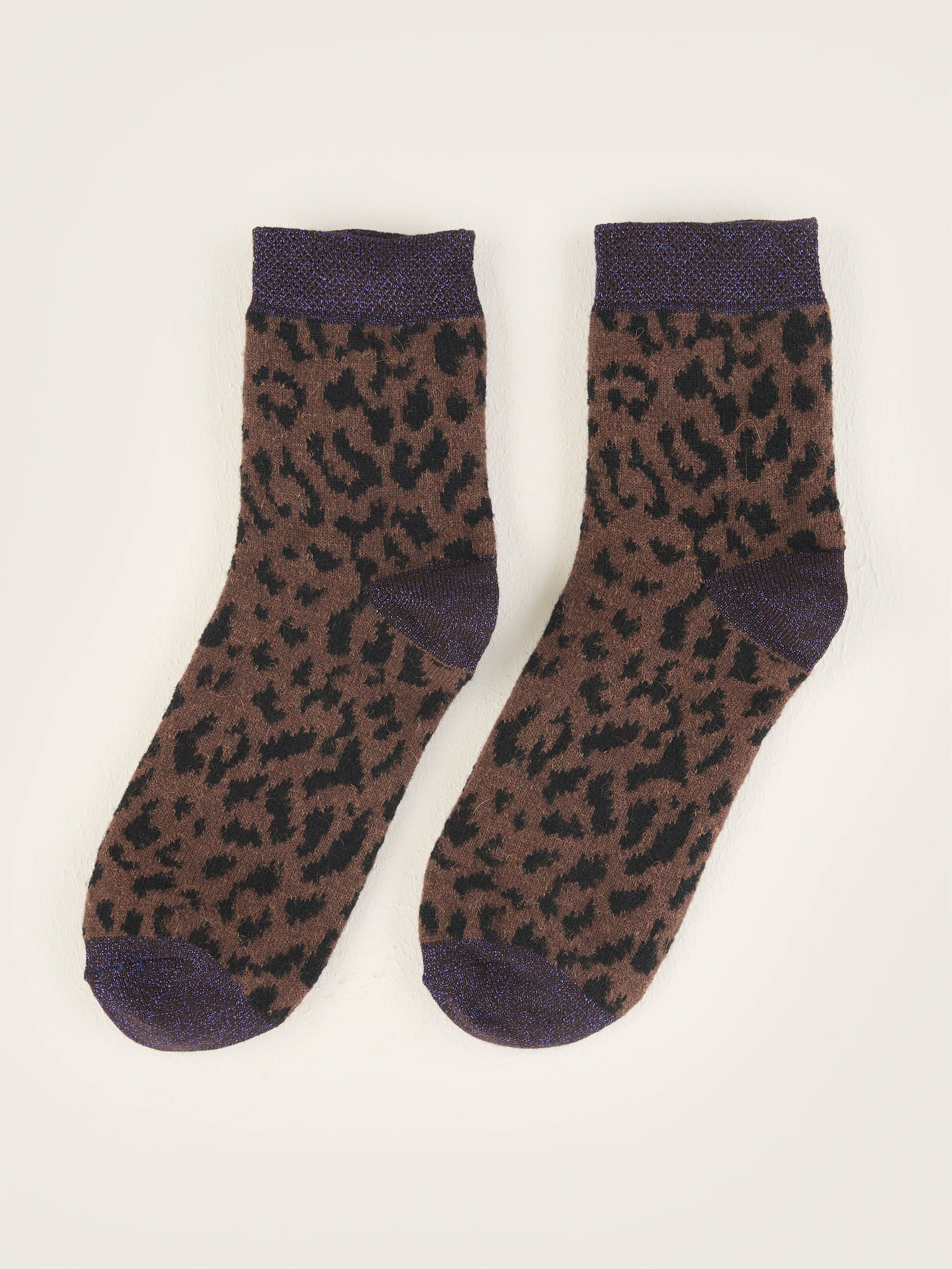 Chaussettes Bopar - Coffee Pour Femme | Bellerose