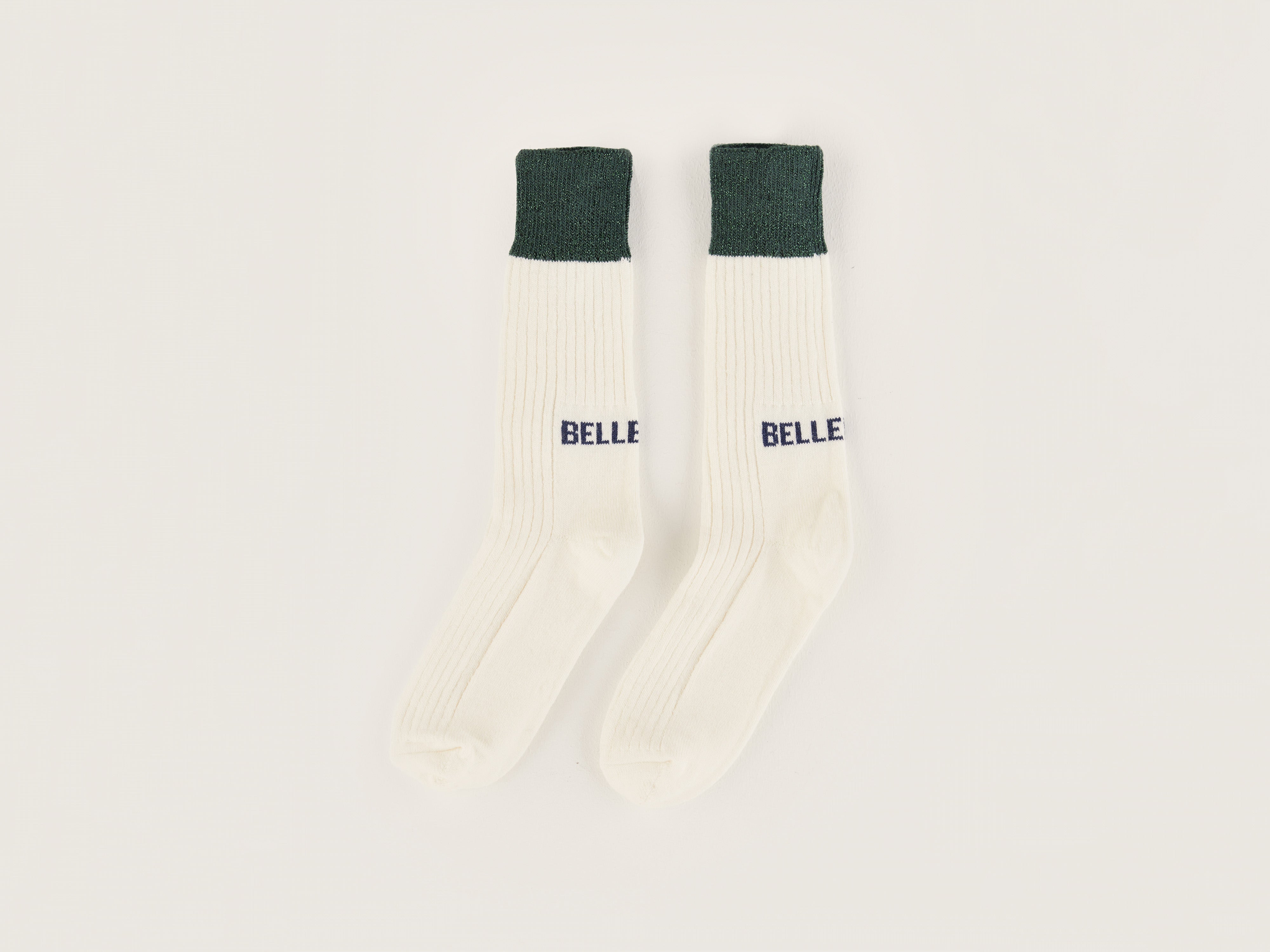 Chaussettes En Maille Vocin - Ecru Pour Femme | Bellerose