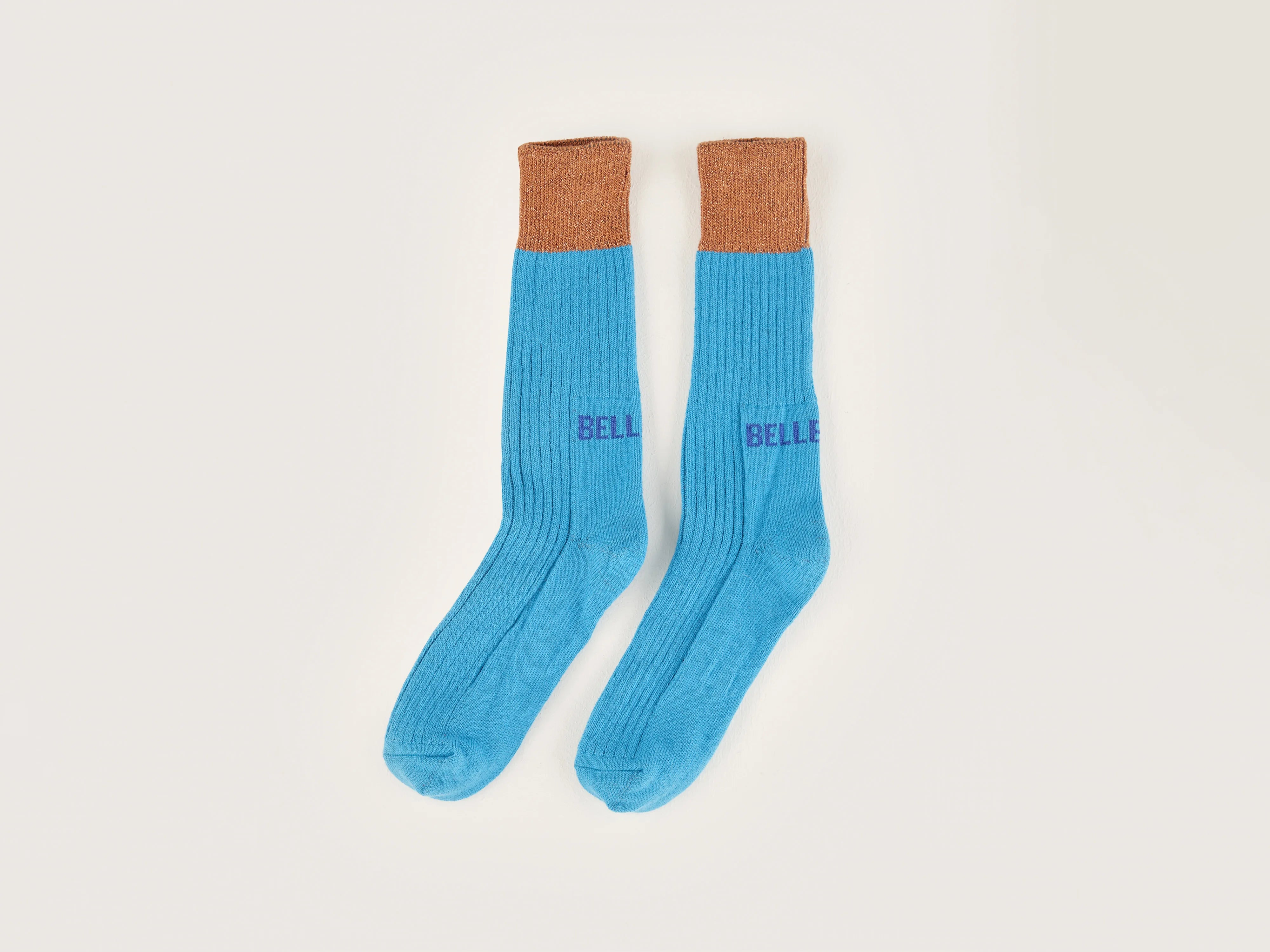 Chaussettes en maille Vocin (242 / W / TURQUOISE)