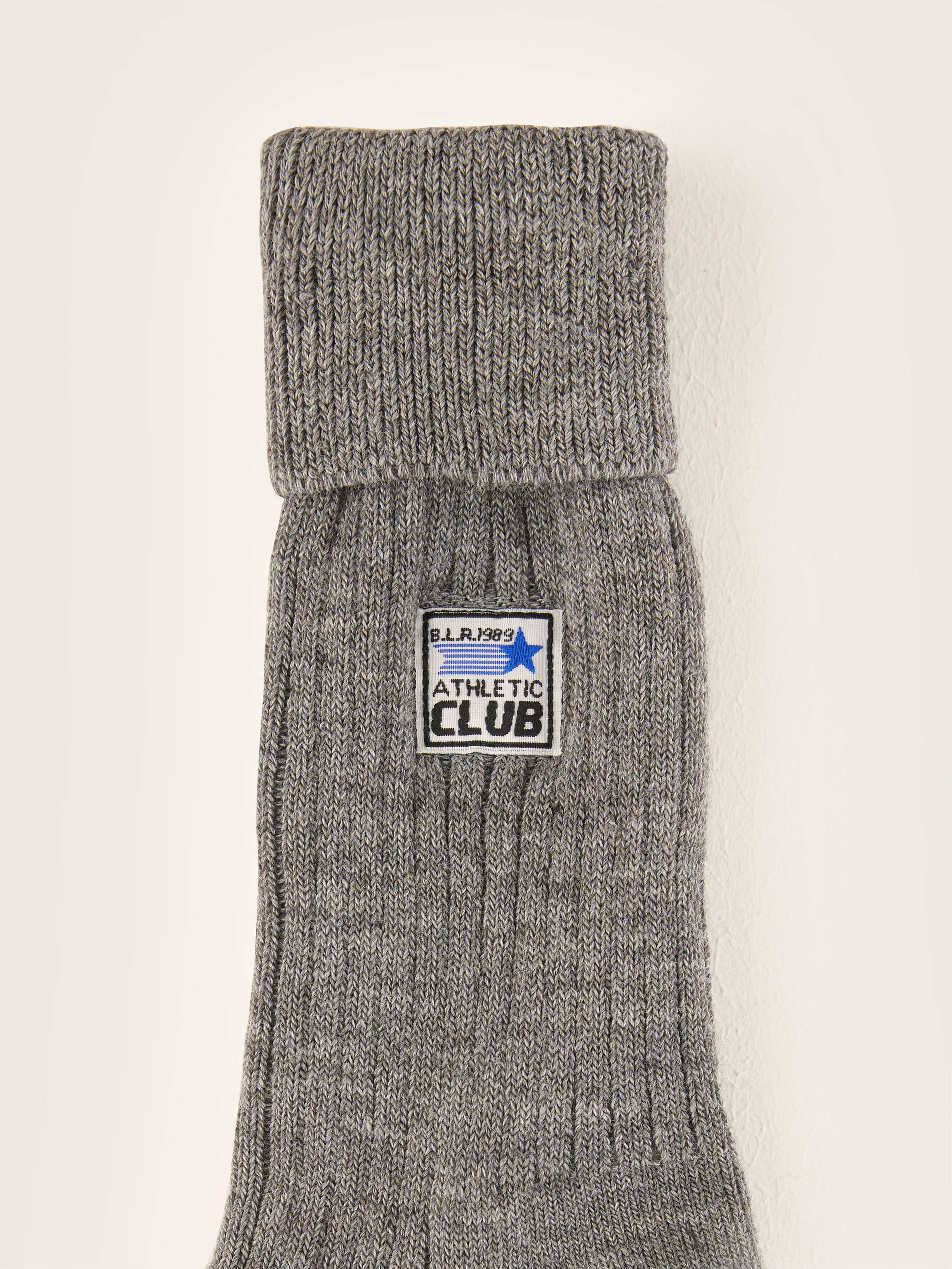 Chaussettes En Maille Vocani - Grey melange Pour Femme | Bellerose