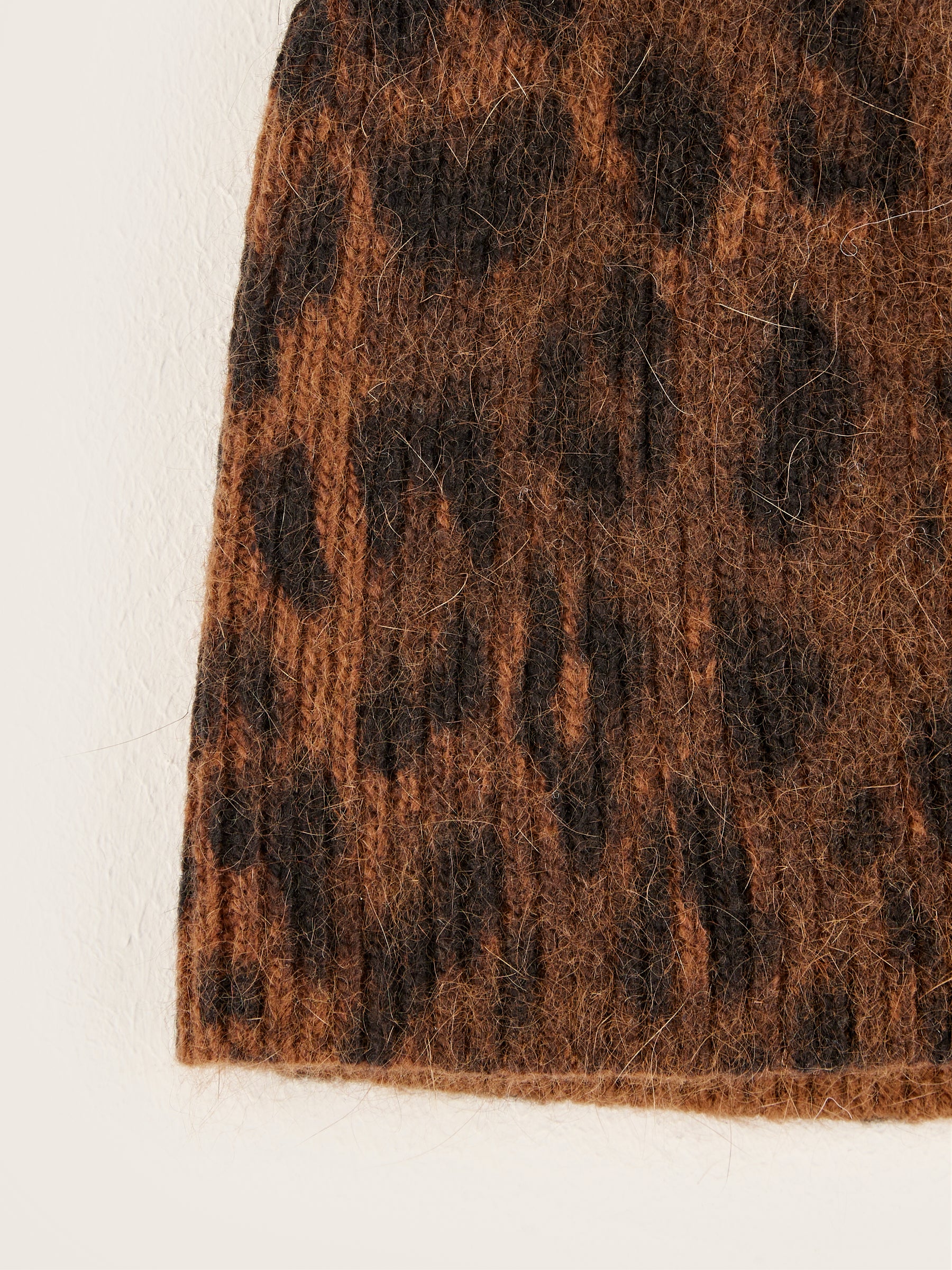 Dioha Knit Beanie - Coffee For Women | Bellerose