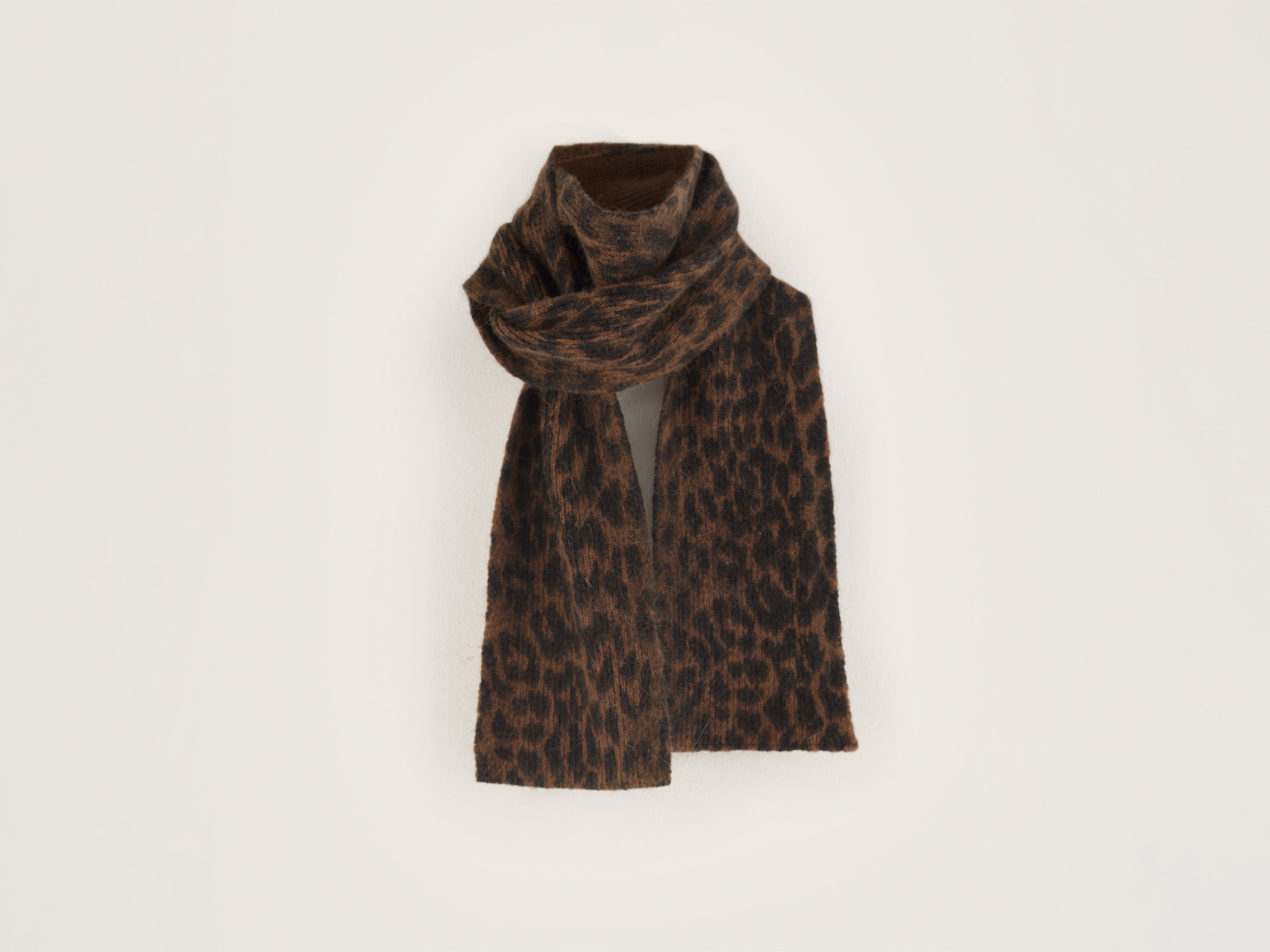 Dioco Scarf - Coffee For Women | Bellerose