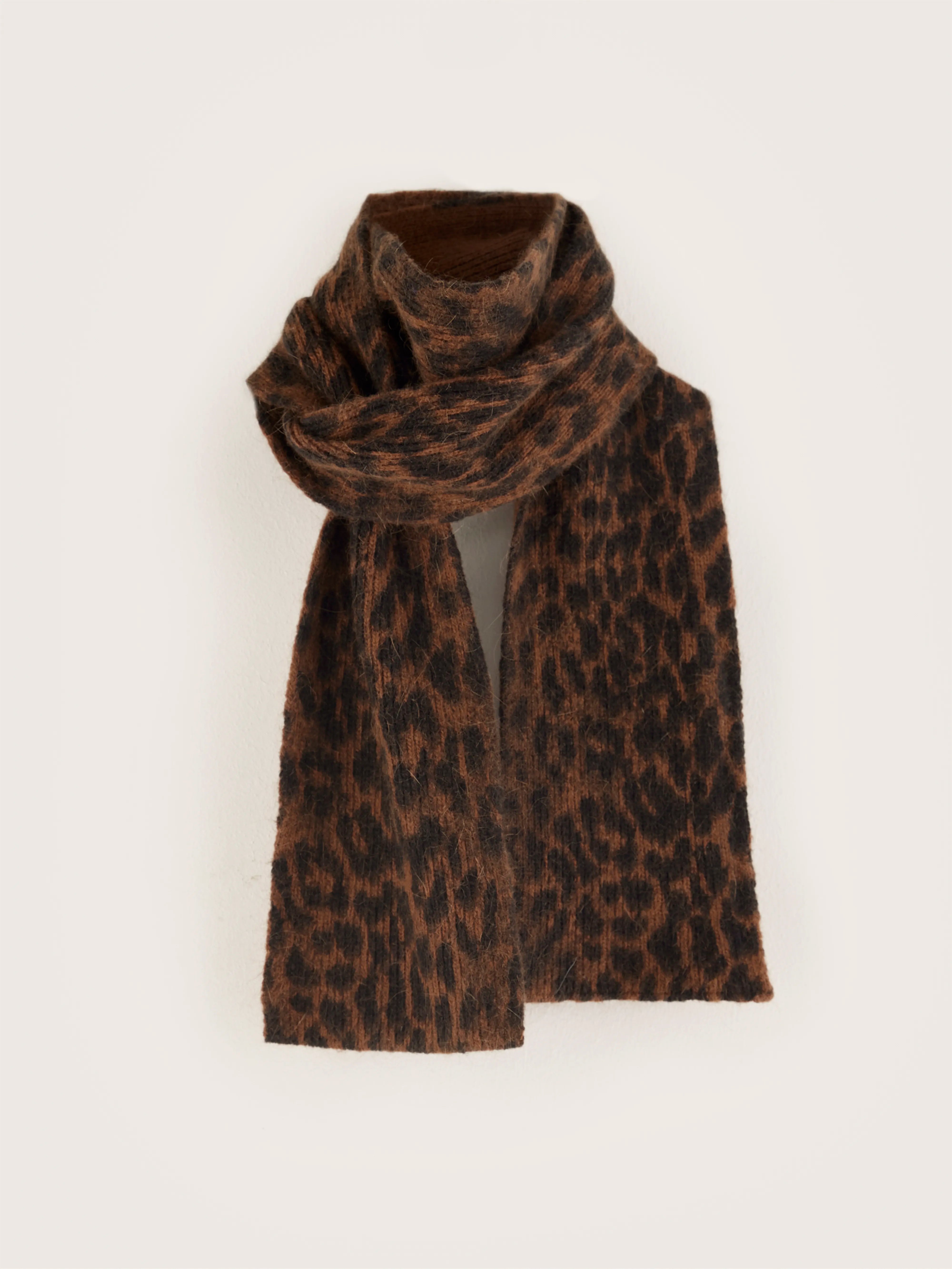 Dioco Scarf - Coffee For Women | Bellerose