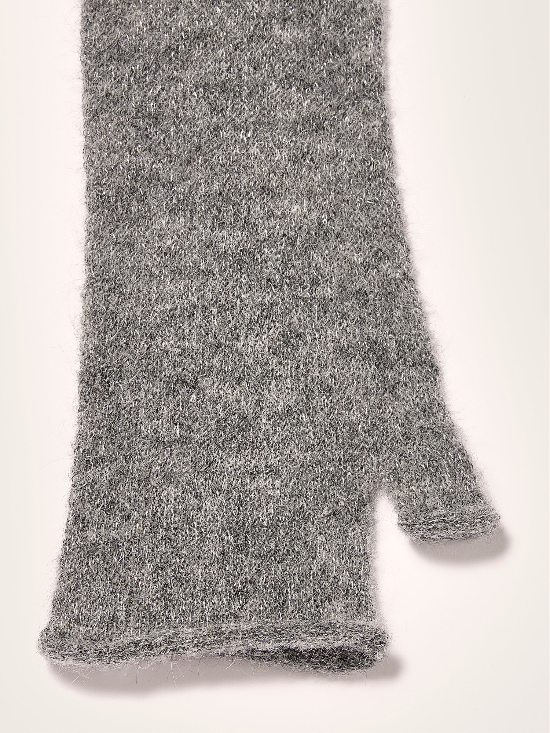 Amain Fingerless Gloves - Mid grey For Women | Bellerose