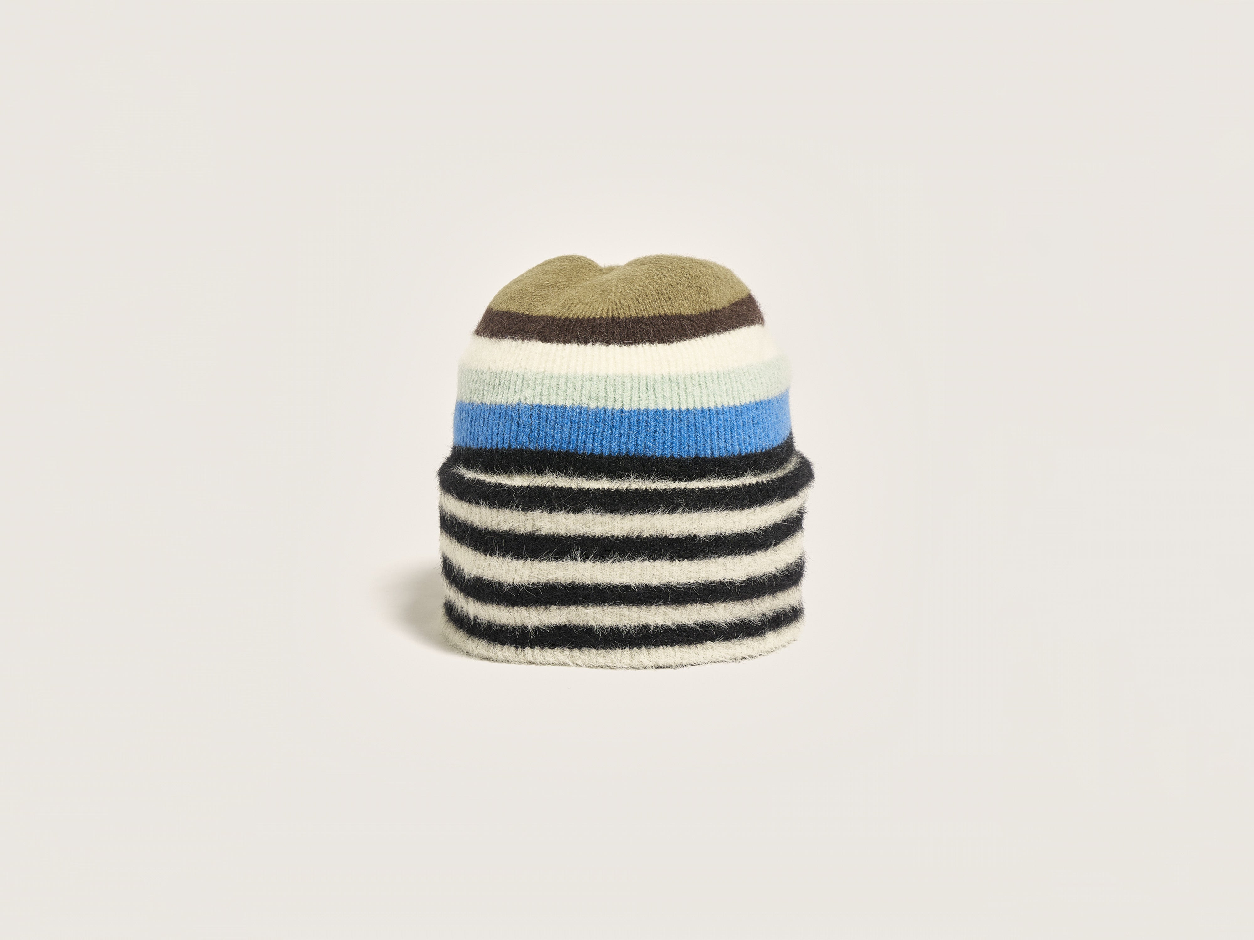 Amet striped beanie (242 / W / STRIPE A)