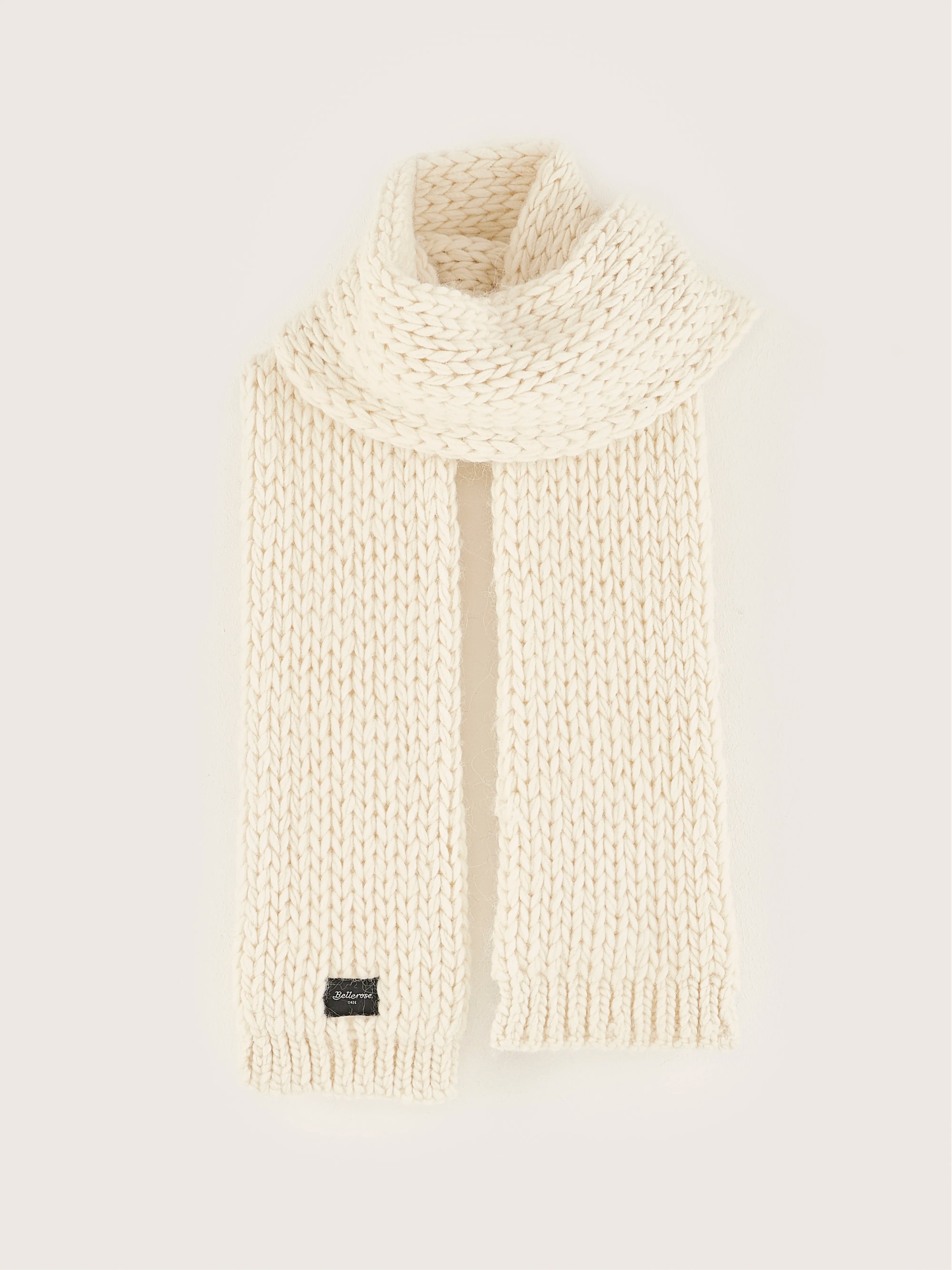 Kou Knitted Scarf - Ivory For Women | Bellerose