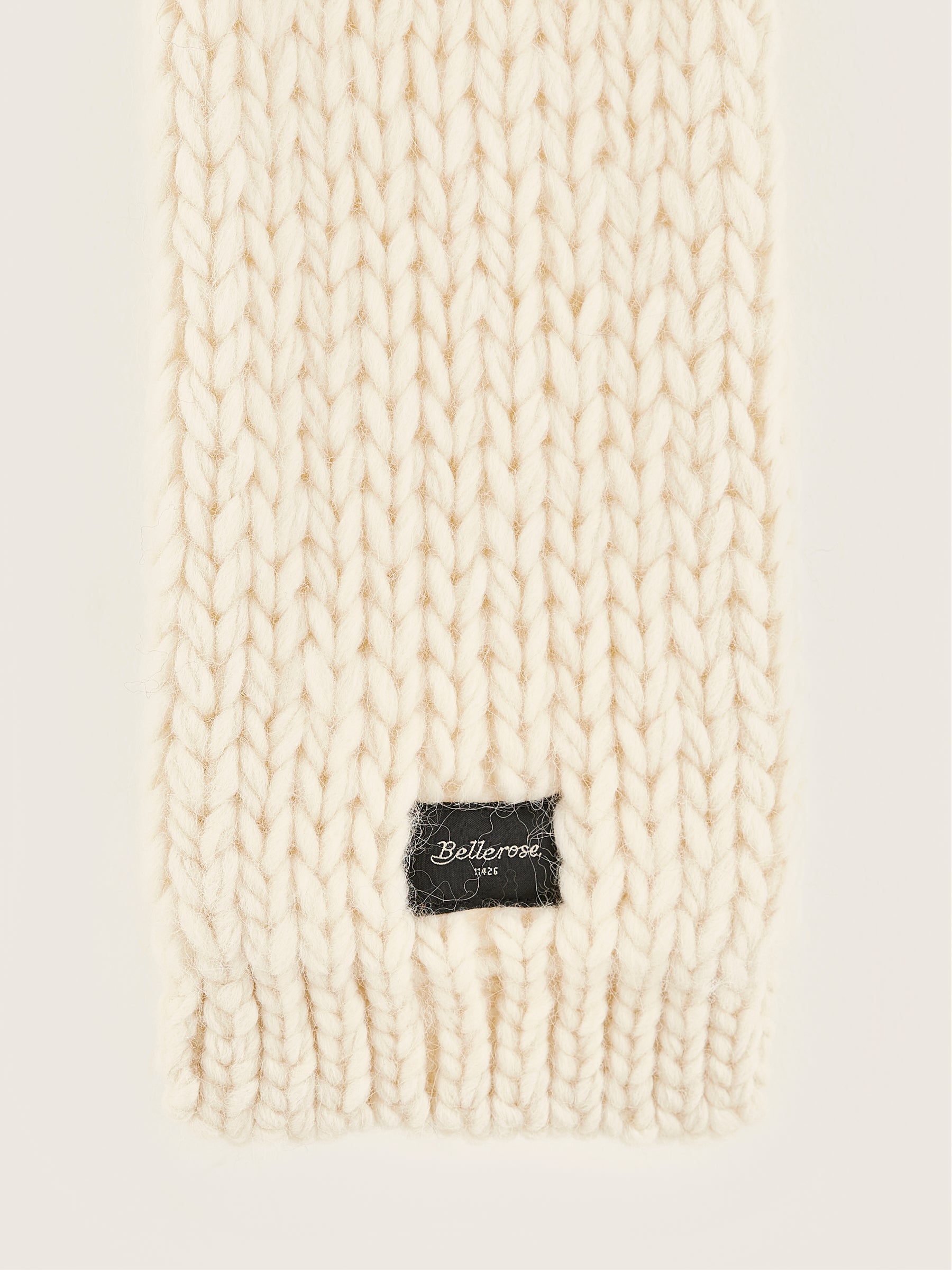 Kou Knitted Scarf - Ivory For Women | Bellerose