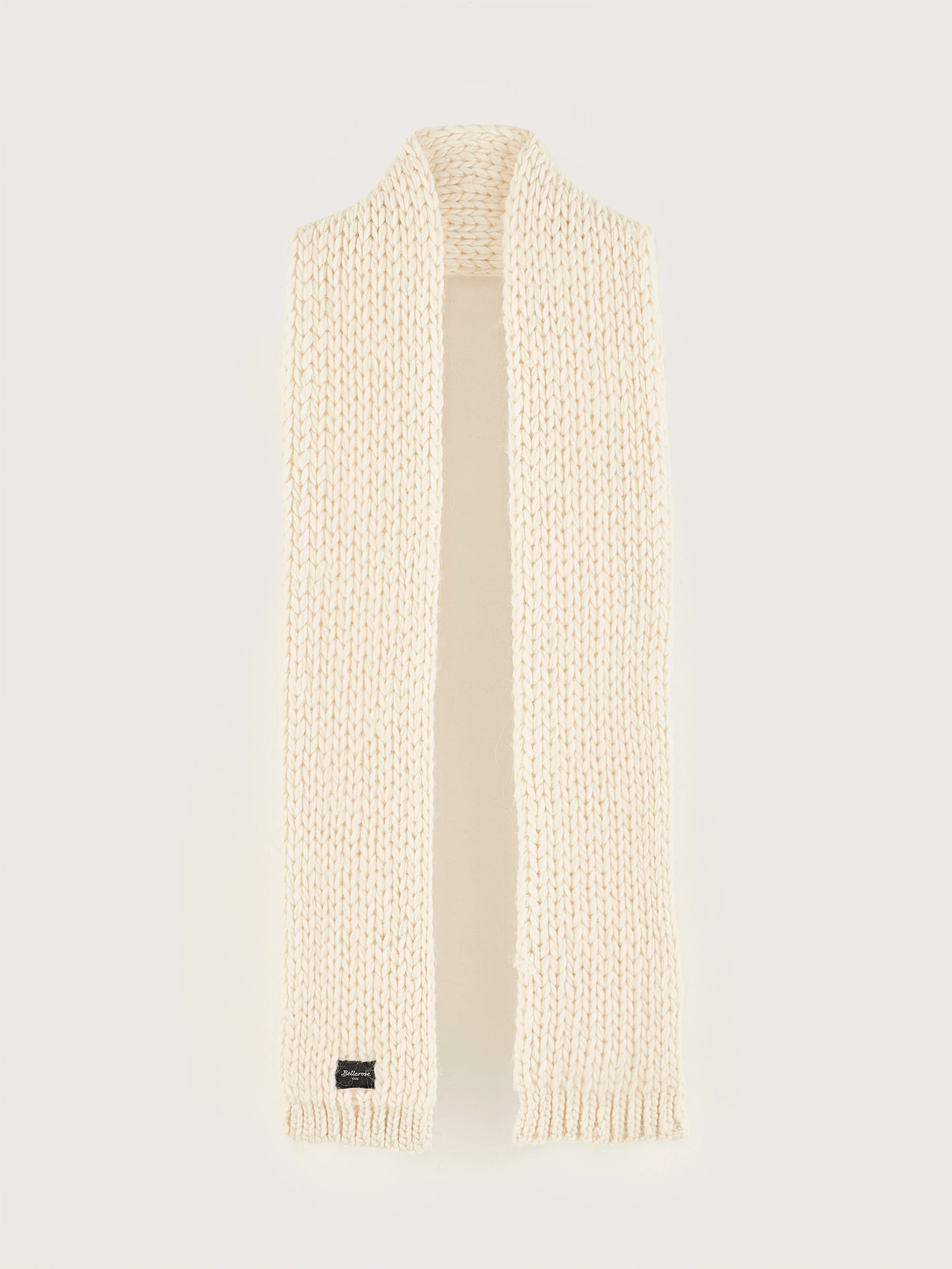 Kou knitted scarf (242 / W / IVORY)