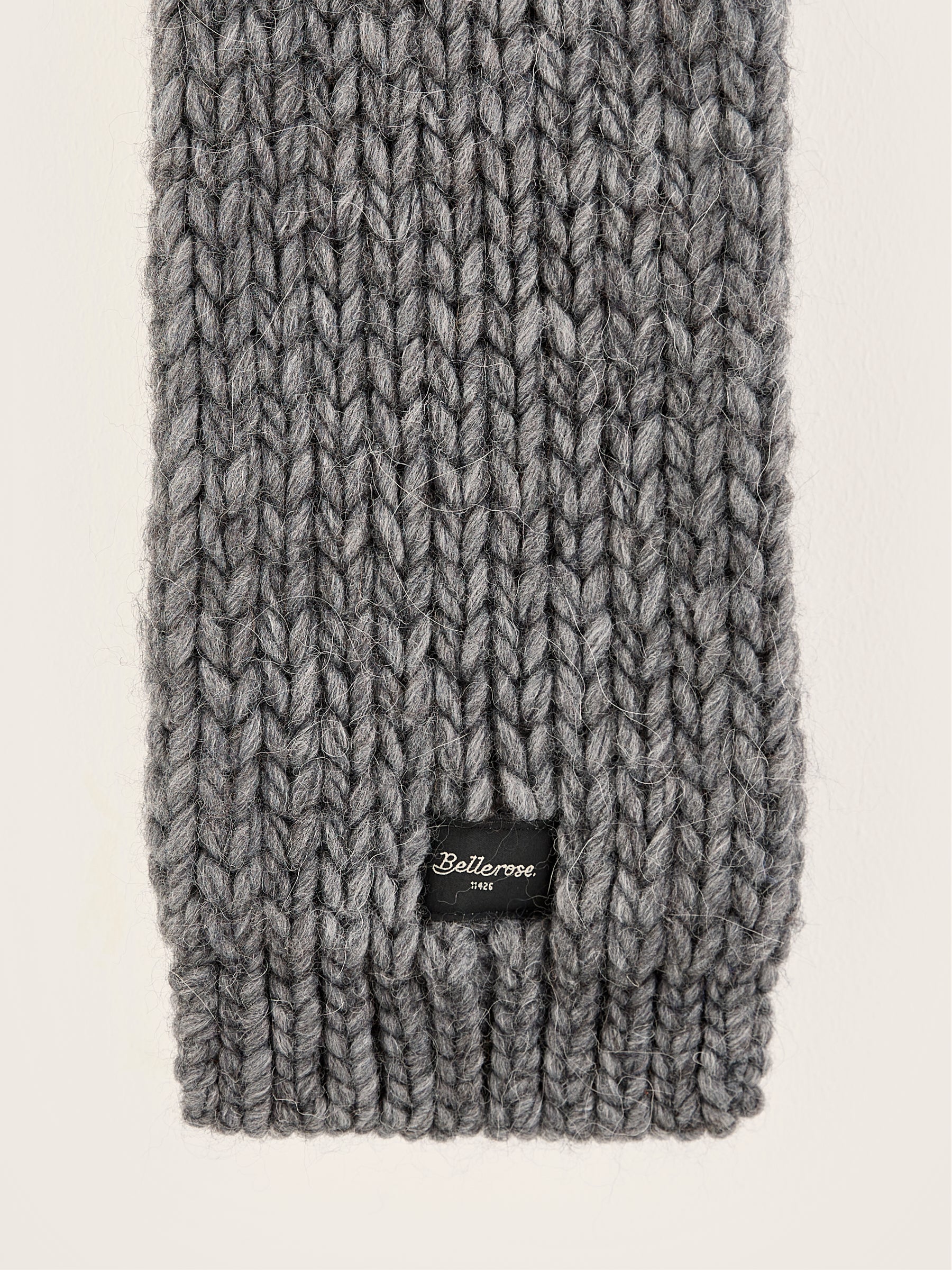 Kou knitted scarf (242 / W / MID GREY)