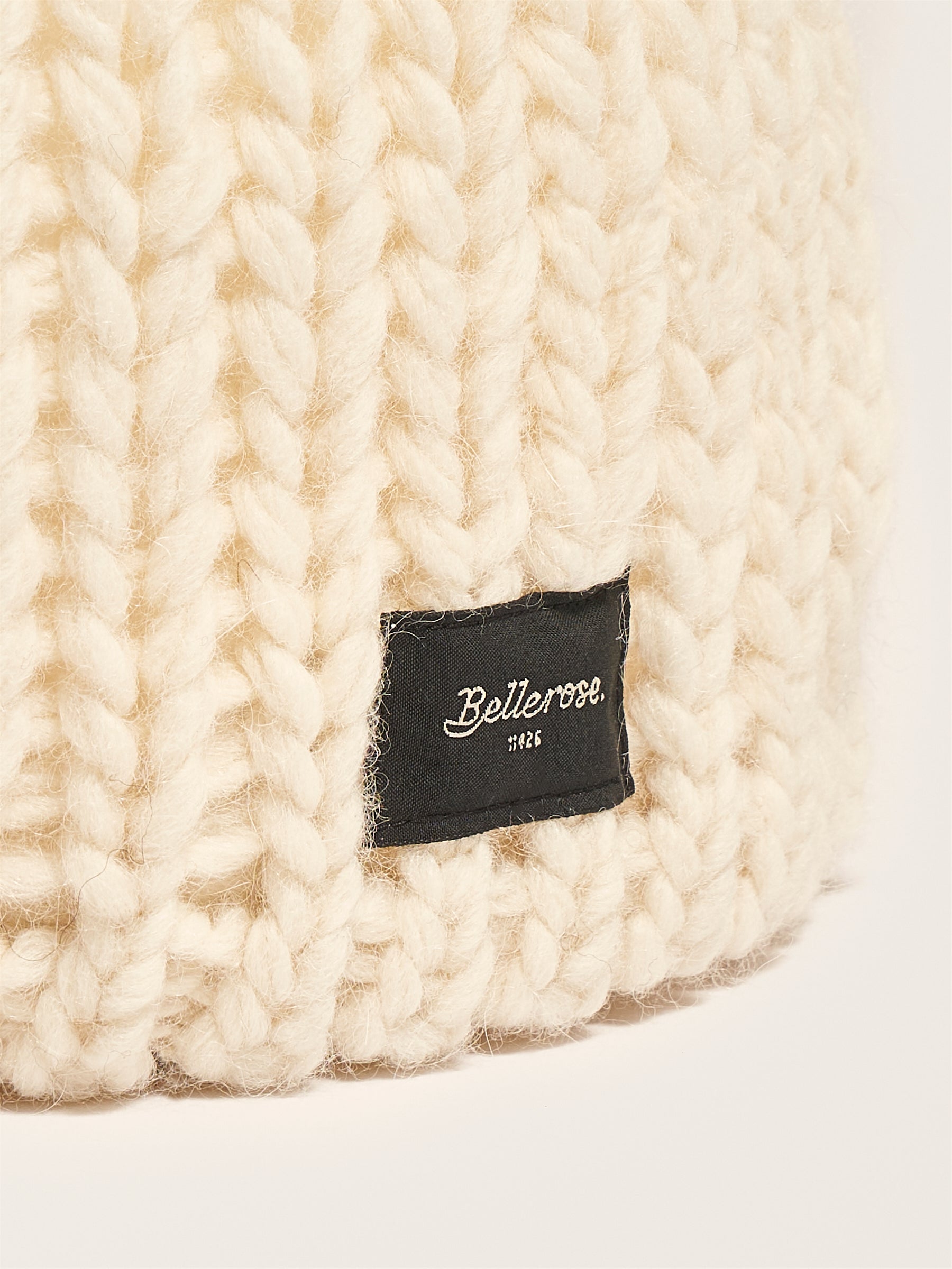 Kouha Knitted Beanie - Ivory For Women | Bellerose