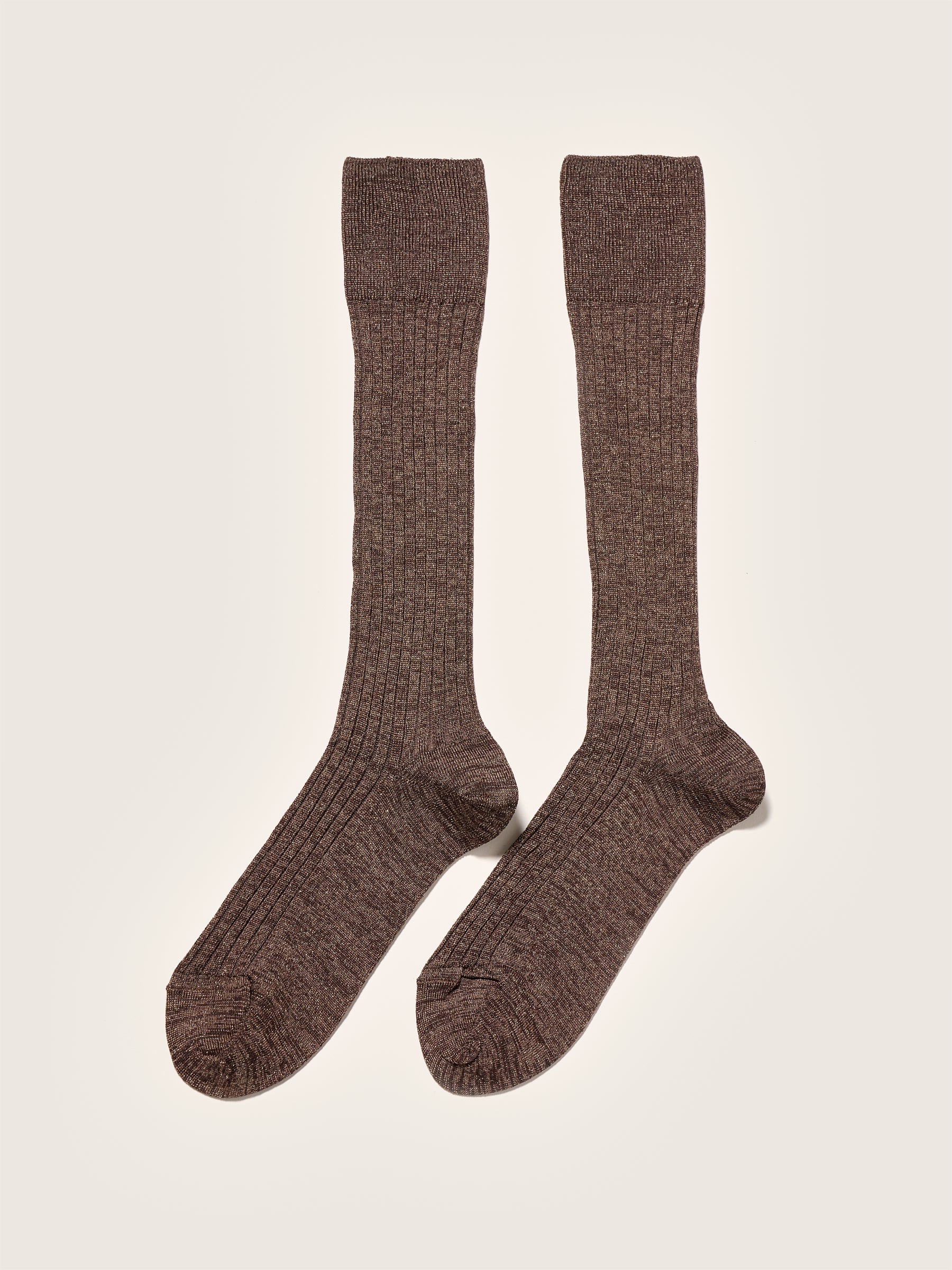 Chaussettes Hautes Bosita - Chestnut Pour Femme | Bellerose