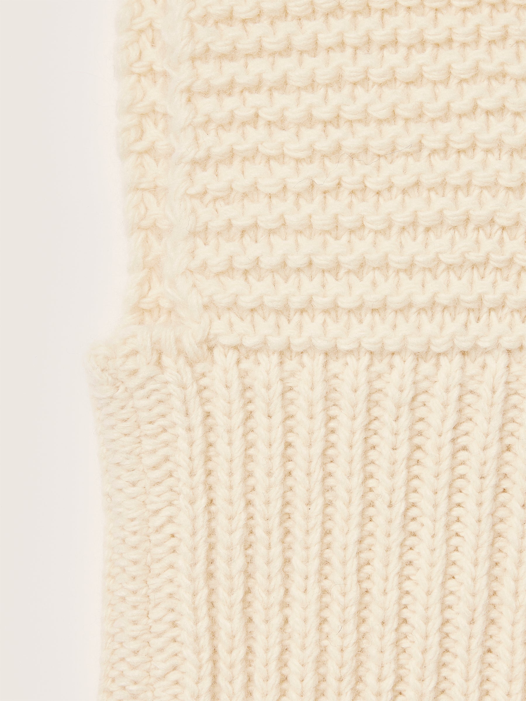 Balaclava Tricotée Kouk - Ivory Pour Femme | Bellerose