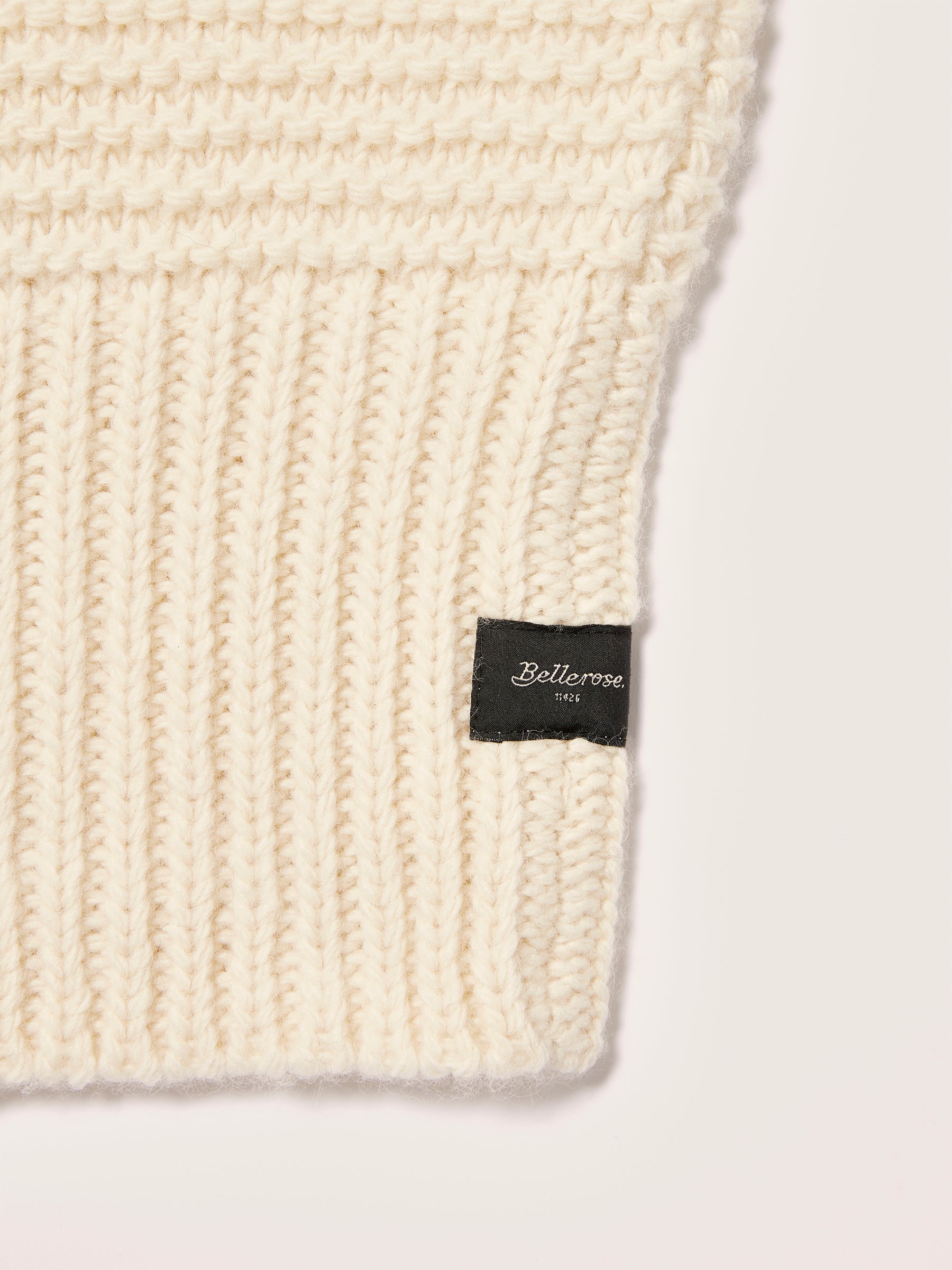 Balaclava Tricotée Kouk - Ivory Pour Femme | Bellerose